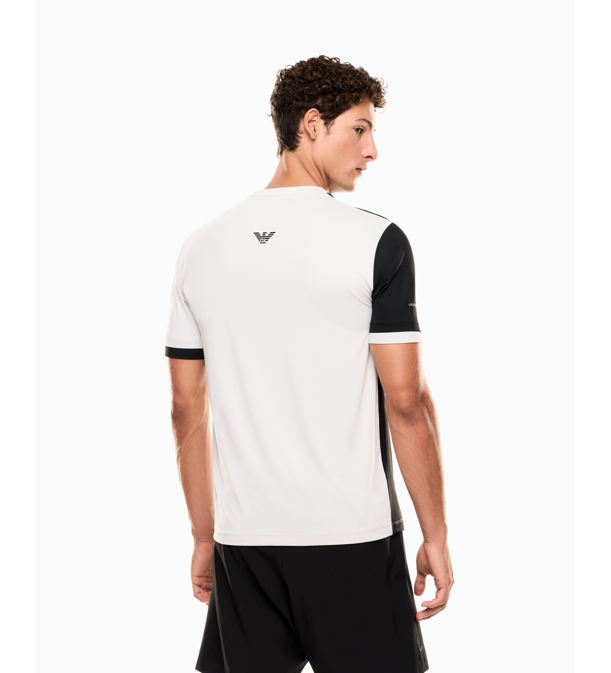 EA7 Tennis Pro Ventus7 T-Shirt white, navy