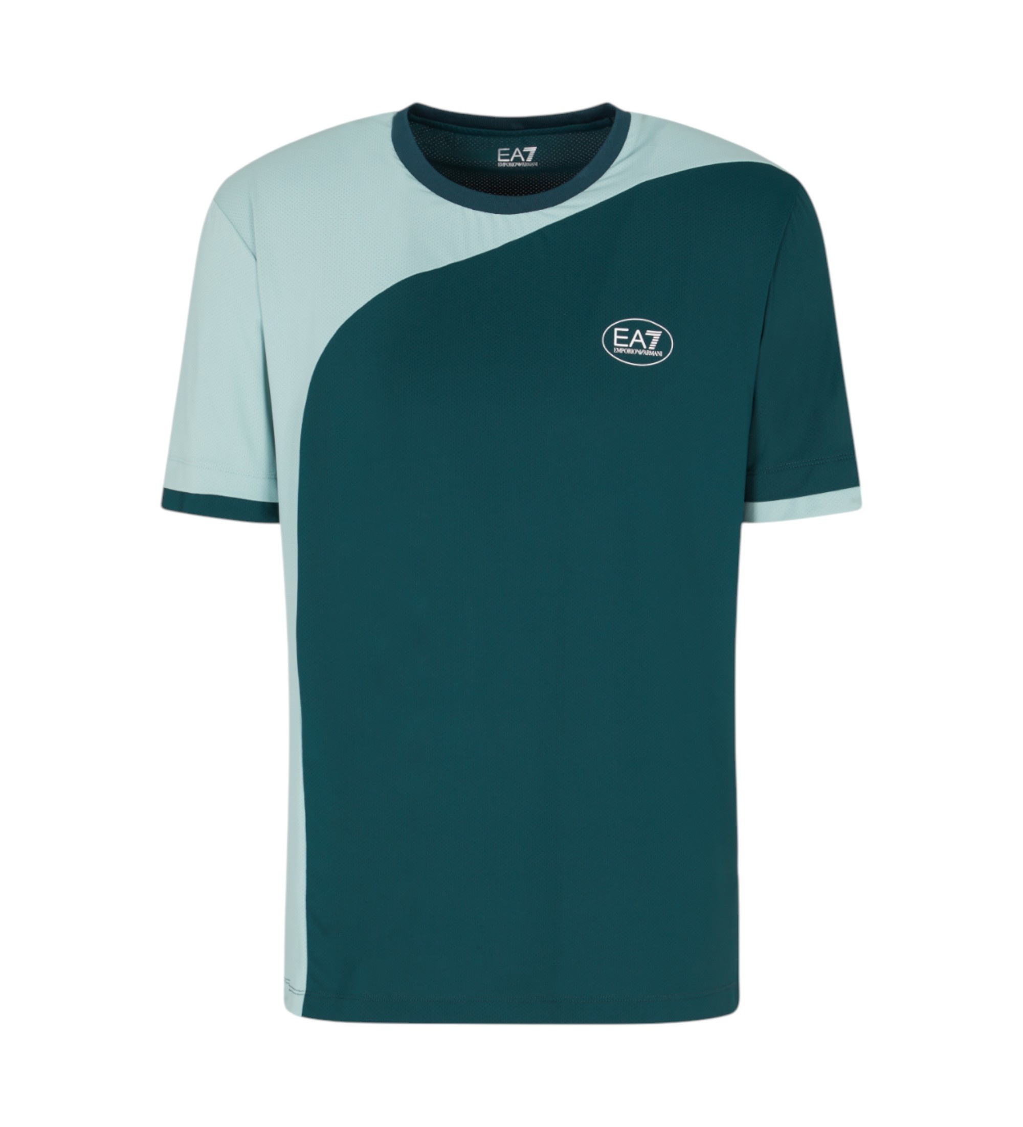 EA7 Tennis Pro Ventus7 Green T-Shirt