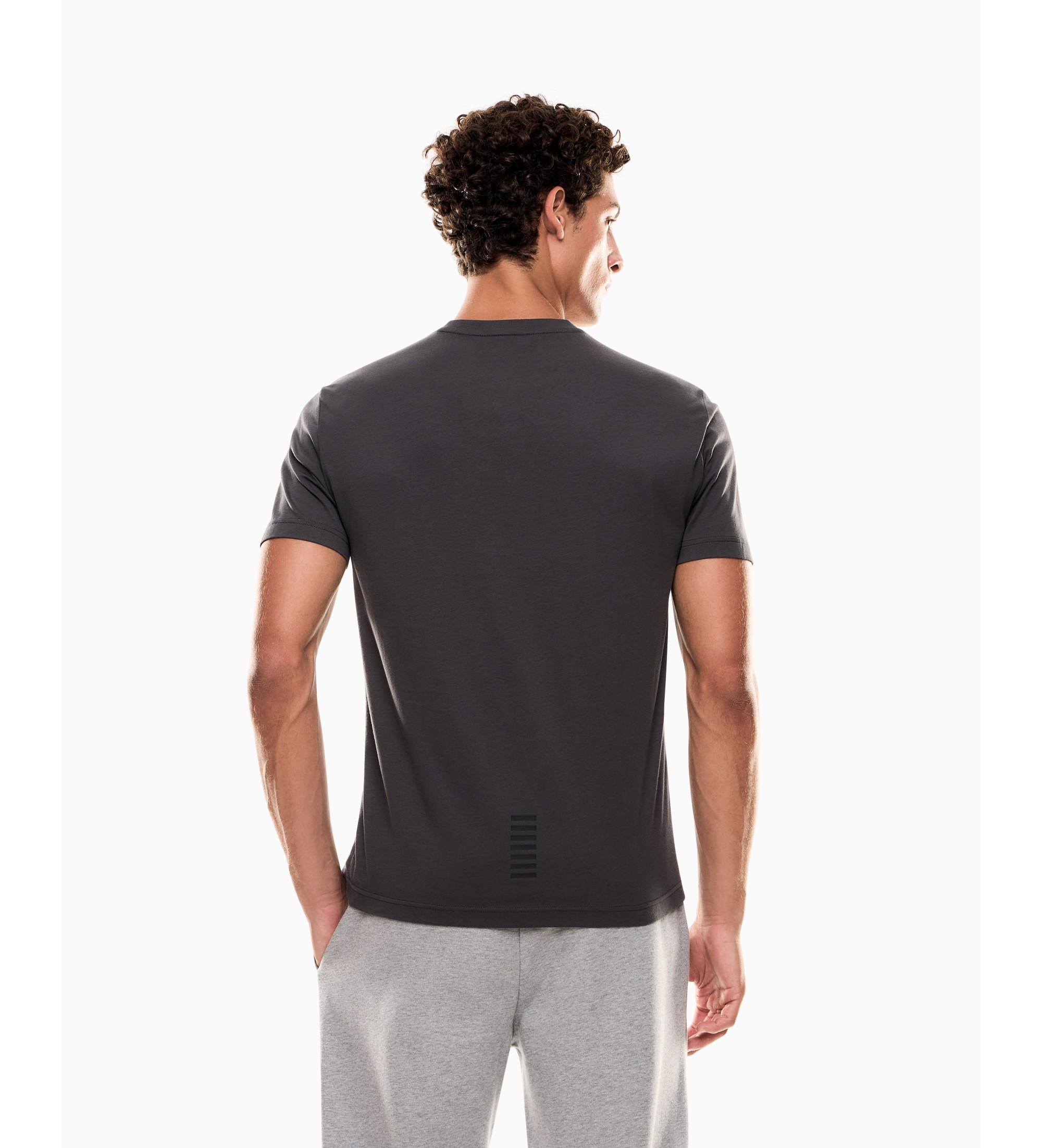 EA7 Core Pima T-shirt dark grey