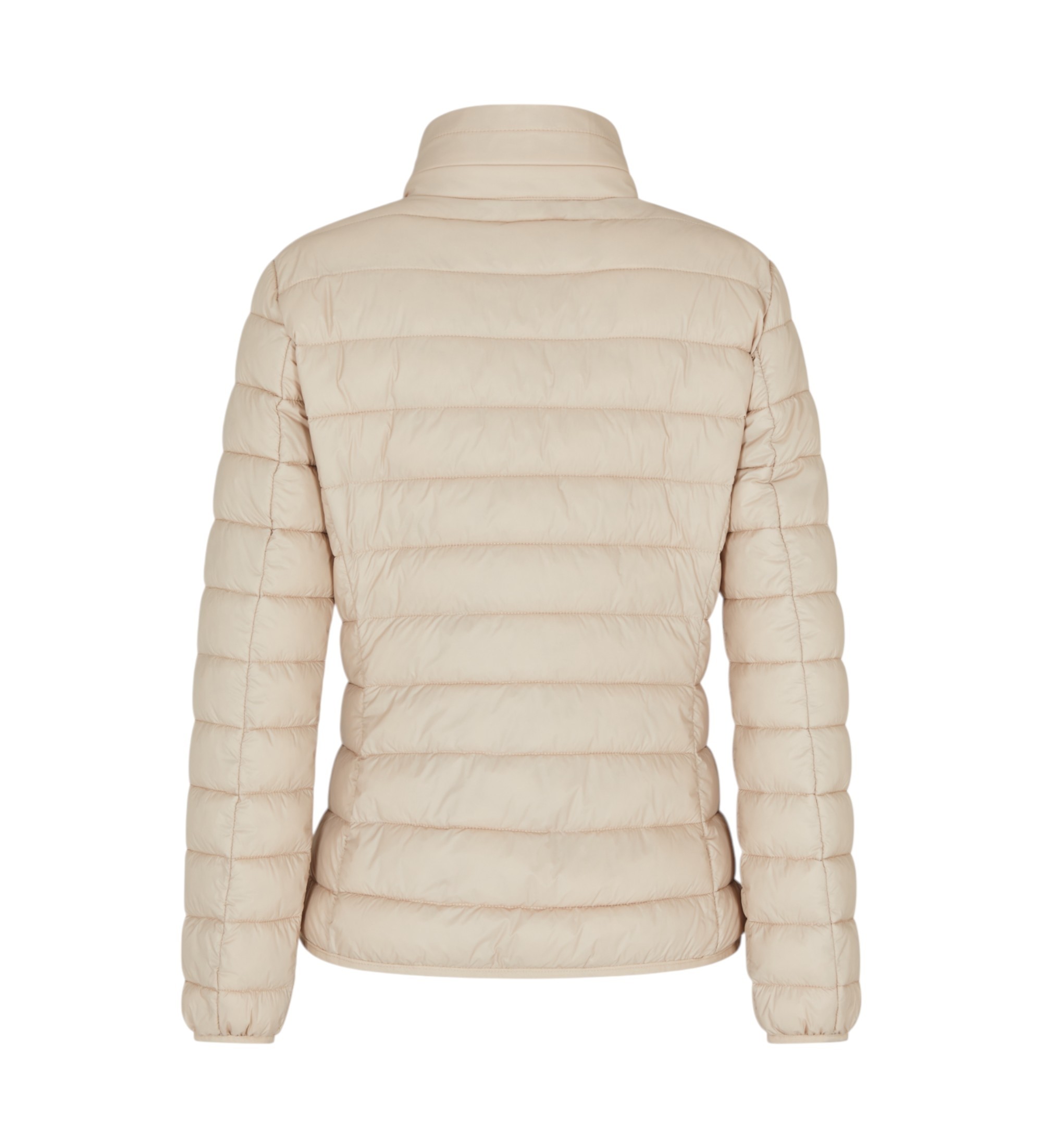 EA7 Licht gewatteerd nylon jack Core beige