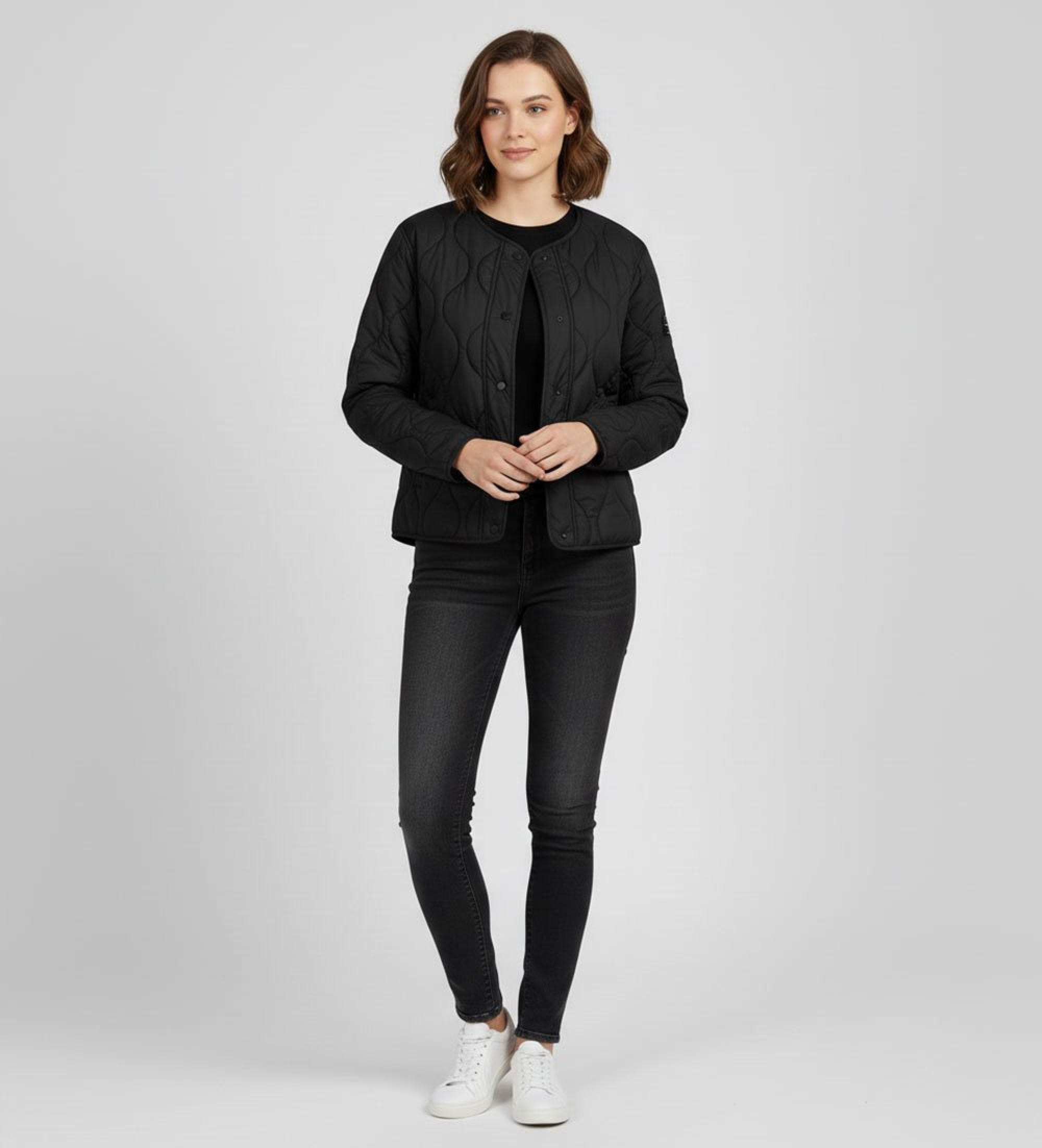 ECOALF Giacca nera Musa Onion ECOALF Giacca nera Musa Onion