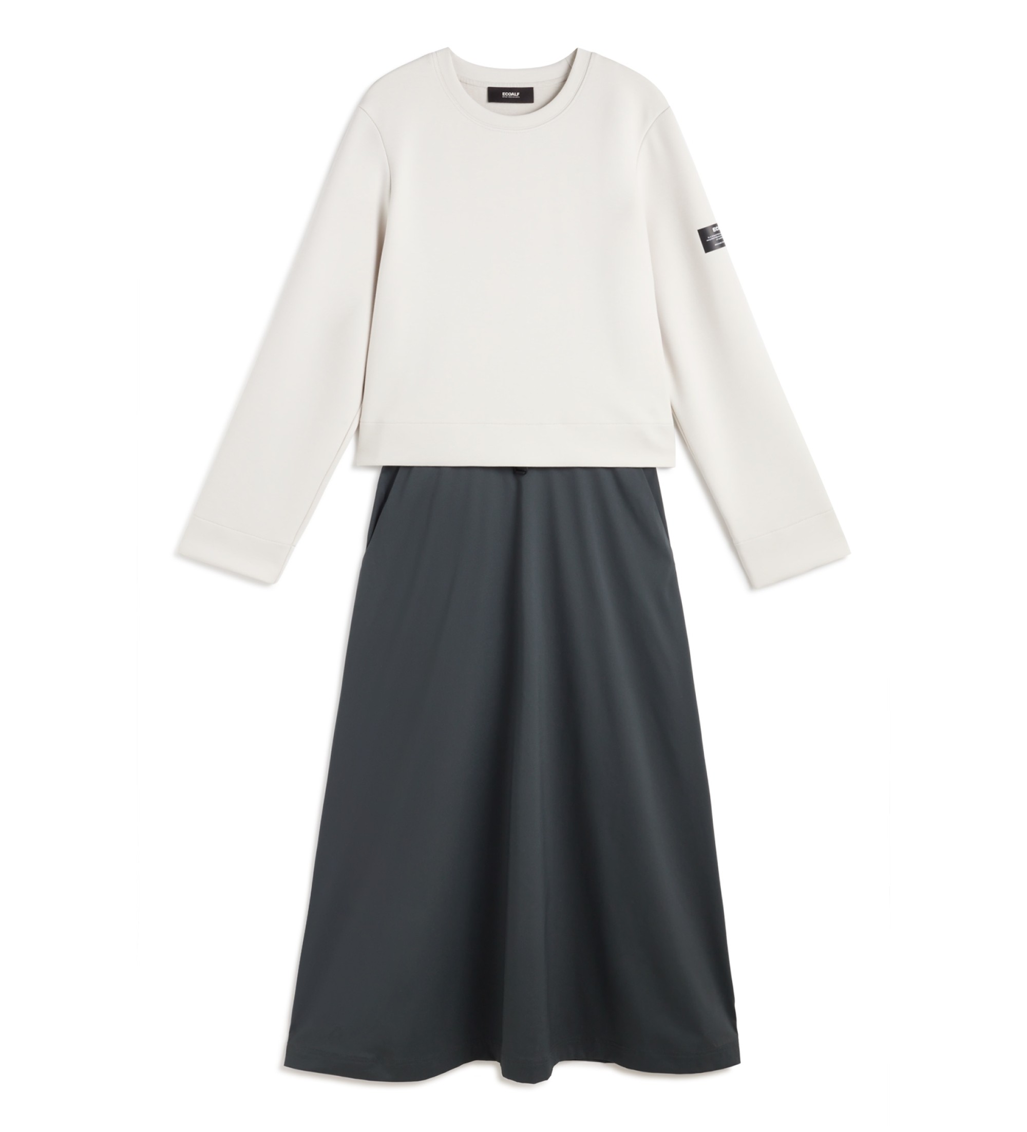 ECOALF Morgan jurk wit ECOALF Morgan jurk wit