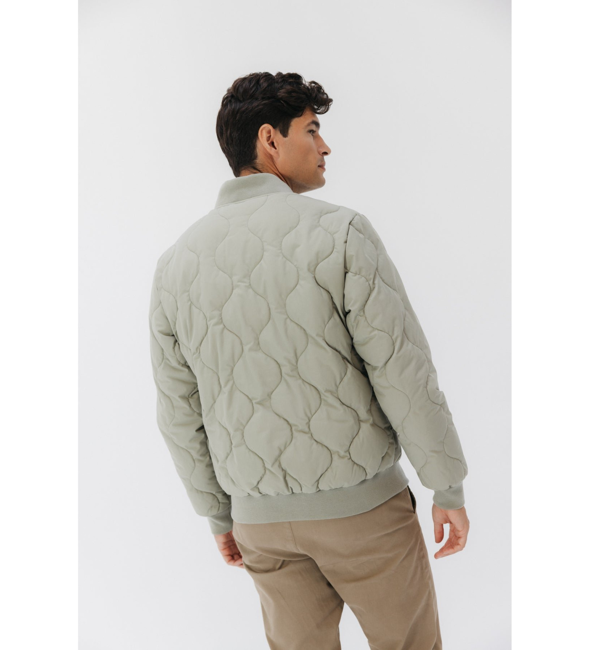 El Pulpo Chaqueta Bomber Acolchada Sven verde El Pulpo Chaqueta Bomber Acolchada Sven verde