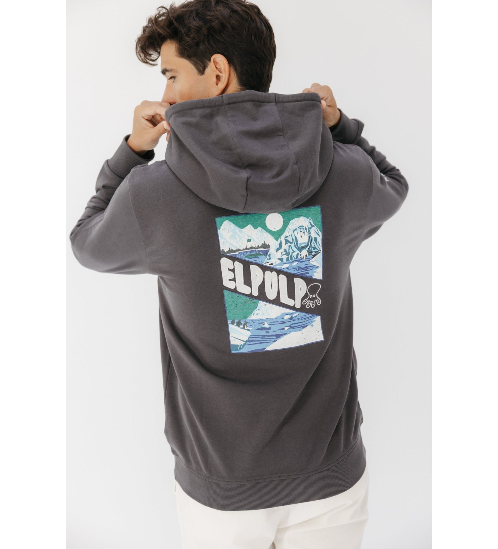El Pulpo Winter Poles Hoodie grey El Pulpo Winter Poles Hoodie grey