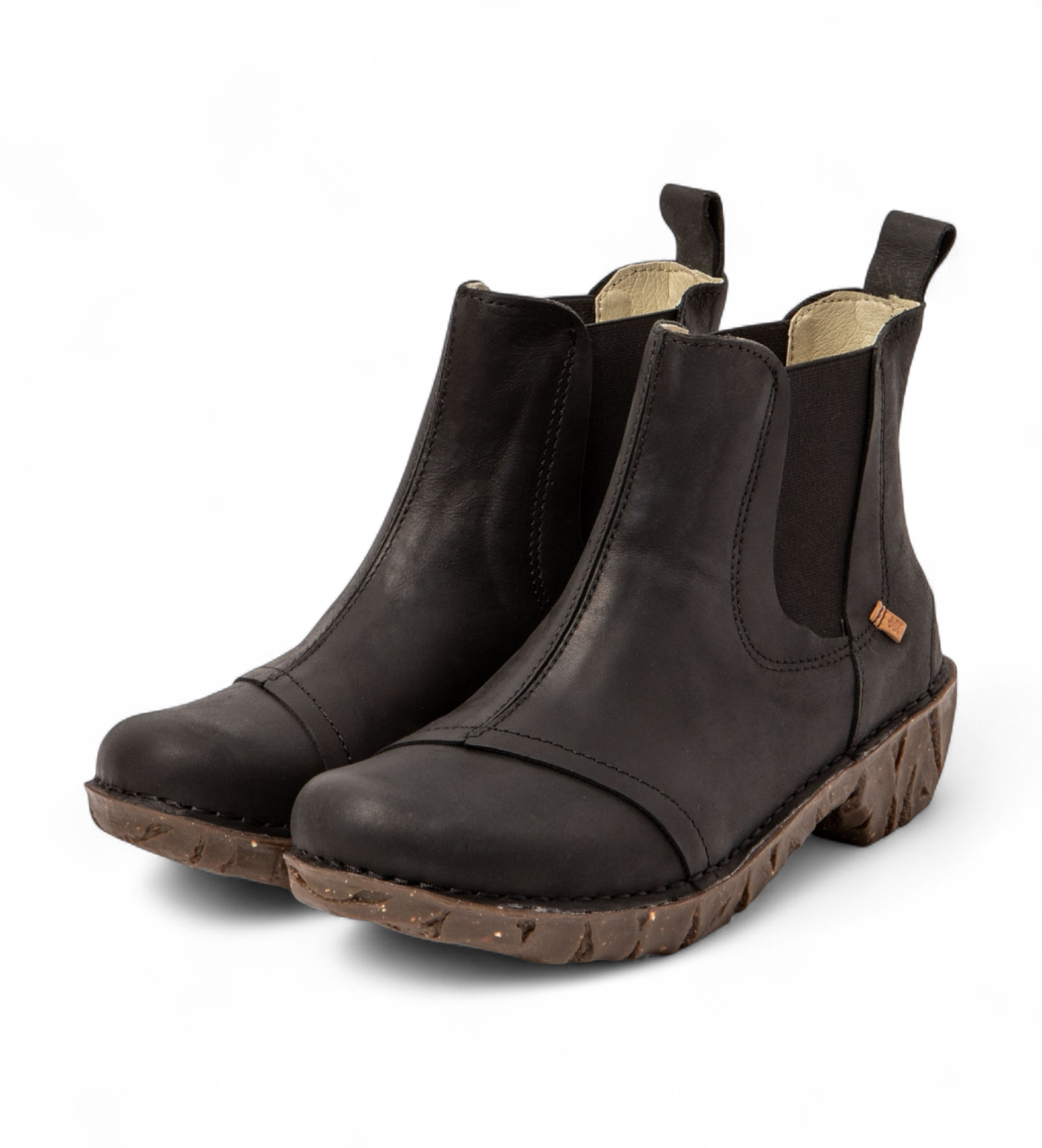 El Naturalista Bottines en cuir N158 Arizona noir