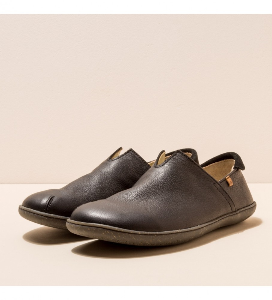 El Naturalista Sapatos de couro N275 El Viajero preto