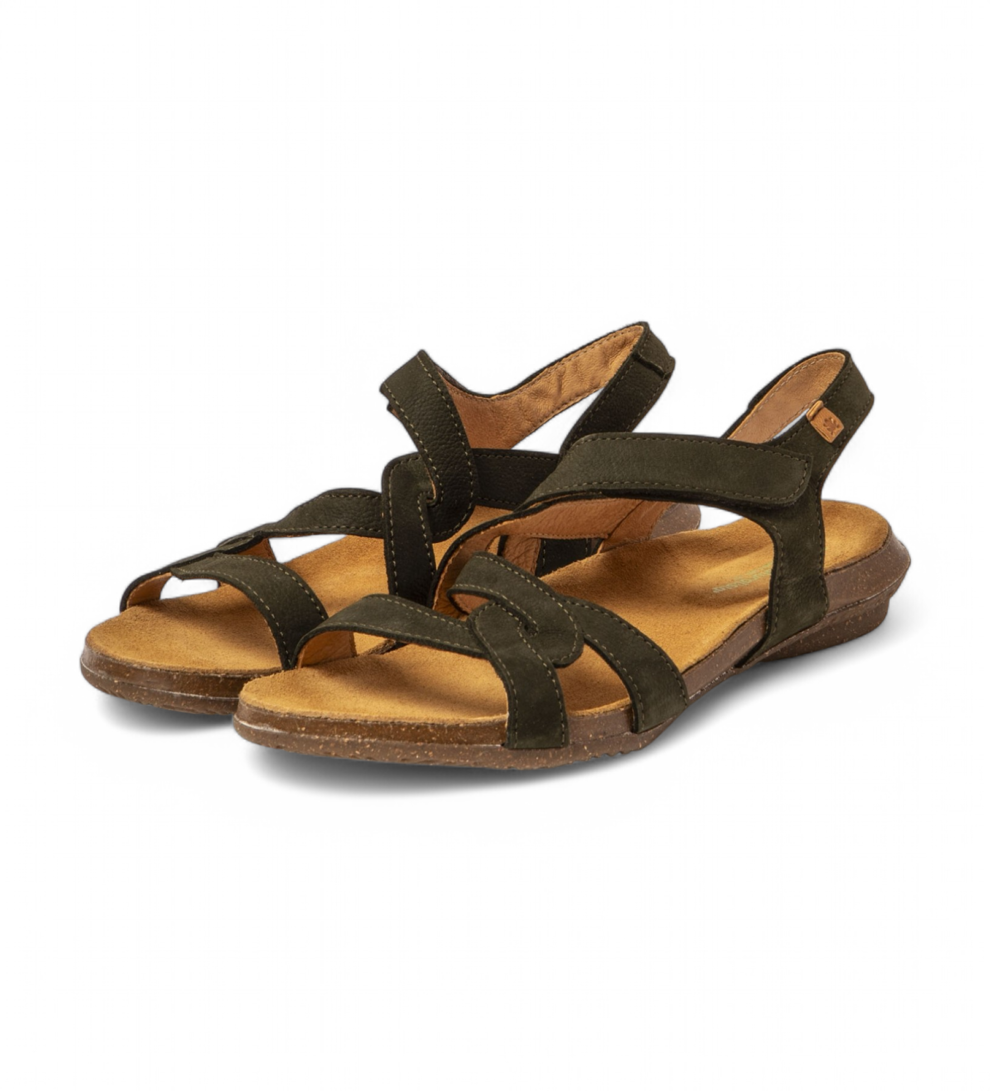 El Naturalista Sandales en cuir N5079 Wakataua vert