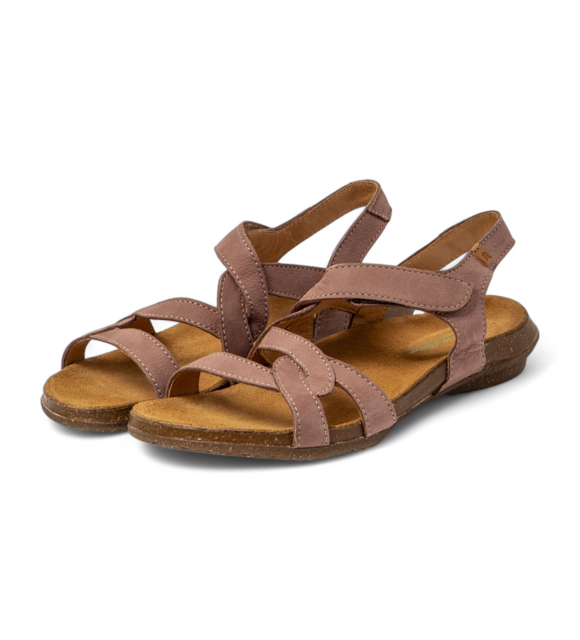 El Naturalista Sandales en cuir N5079 Wakataua rouge roux