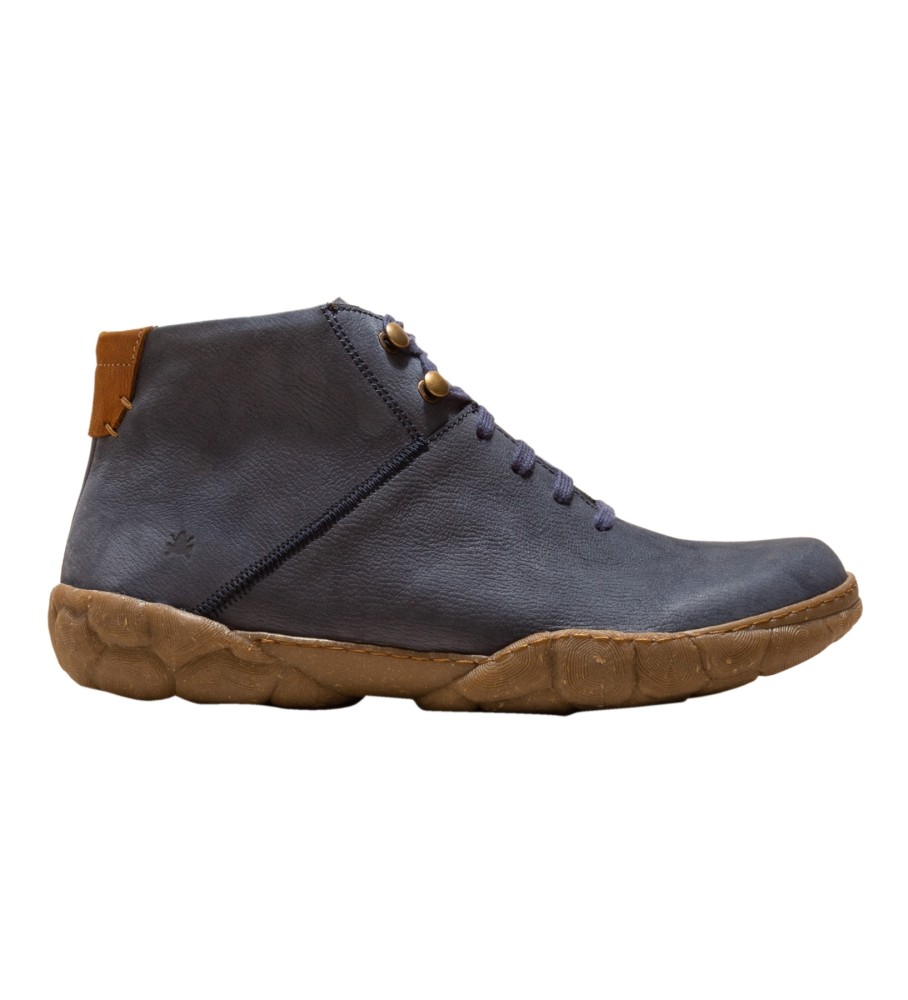 El Naturalista Bottines en cuir N5083 bleu