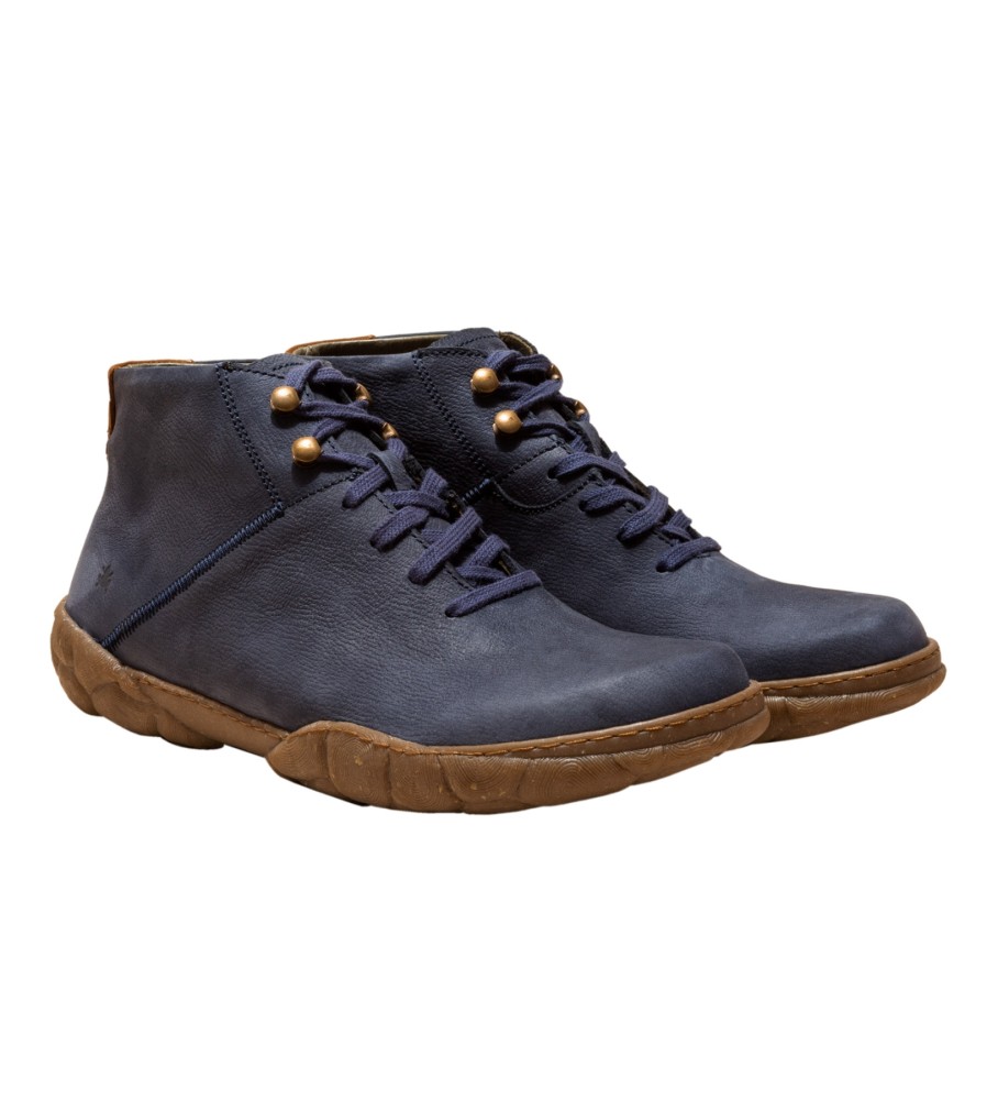 El Naturalista Bottines en cuir N5083 bleu