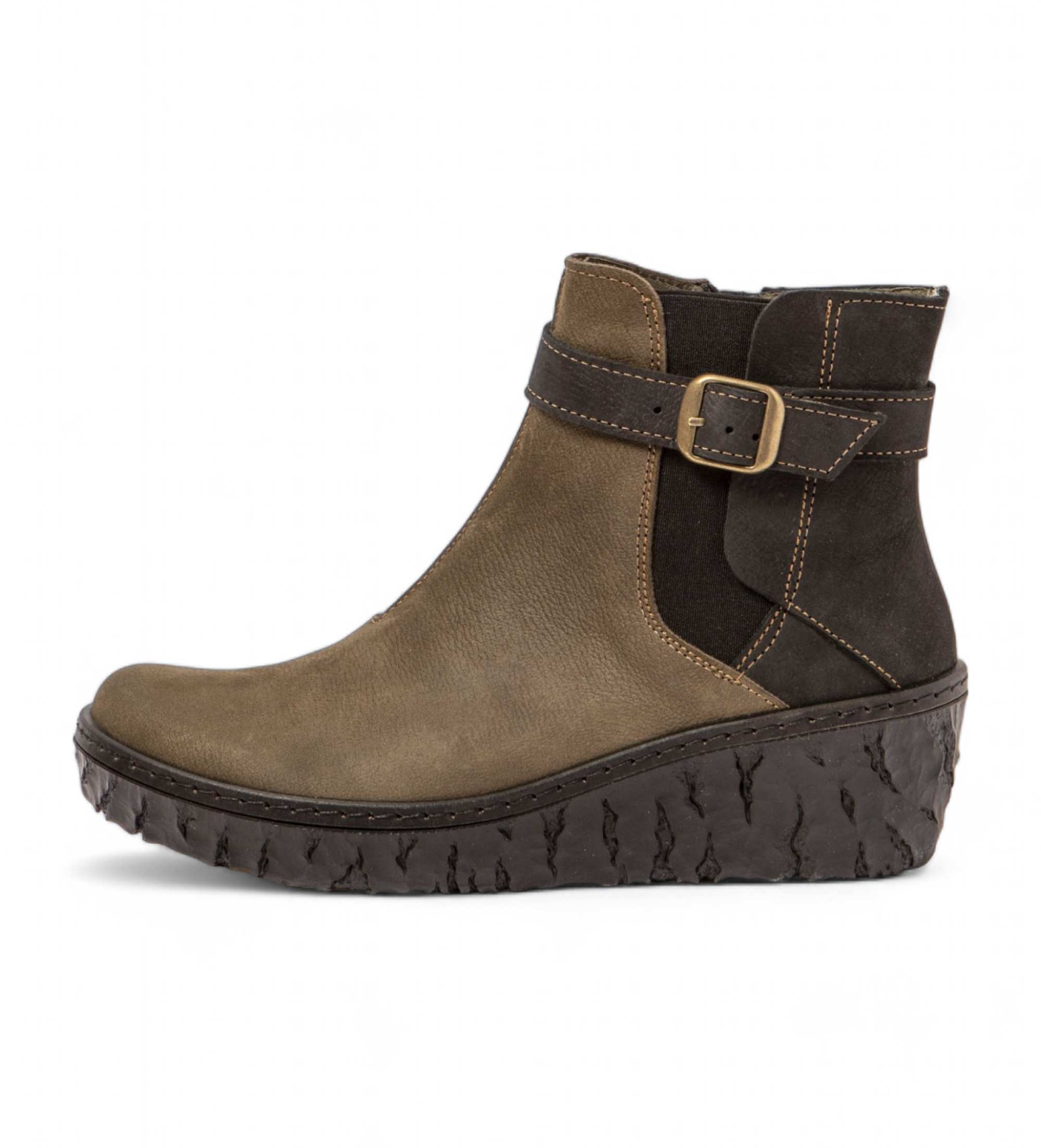 El Naturalista N5133 stivaletto in pelle verde