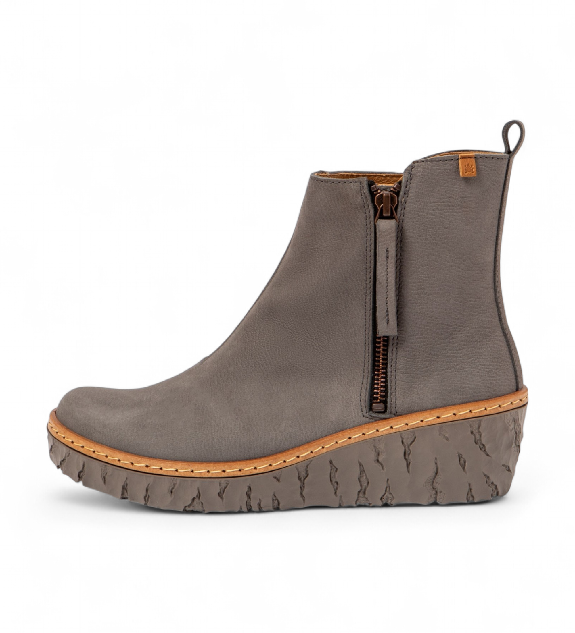 El Naturalista Botins em pele N5167S Cinzento