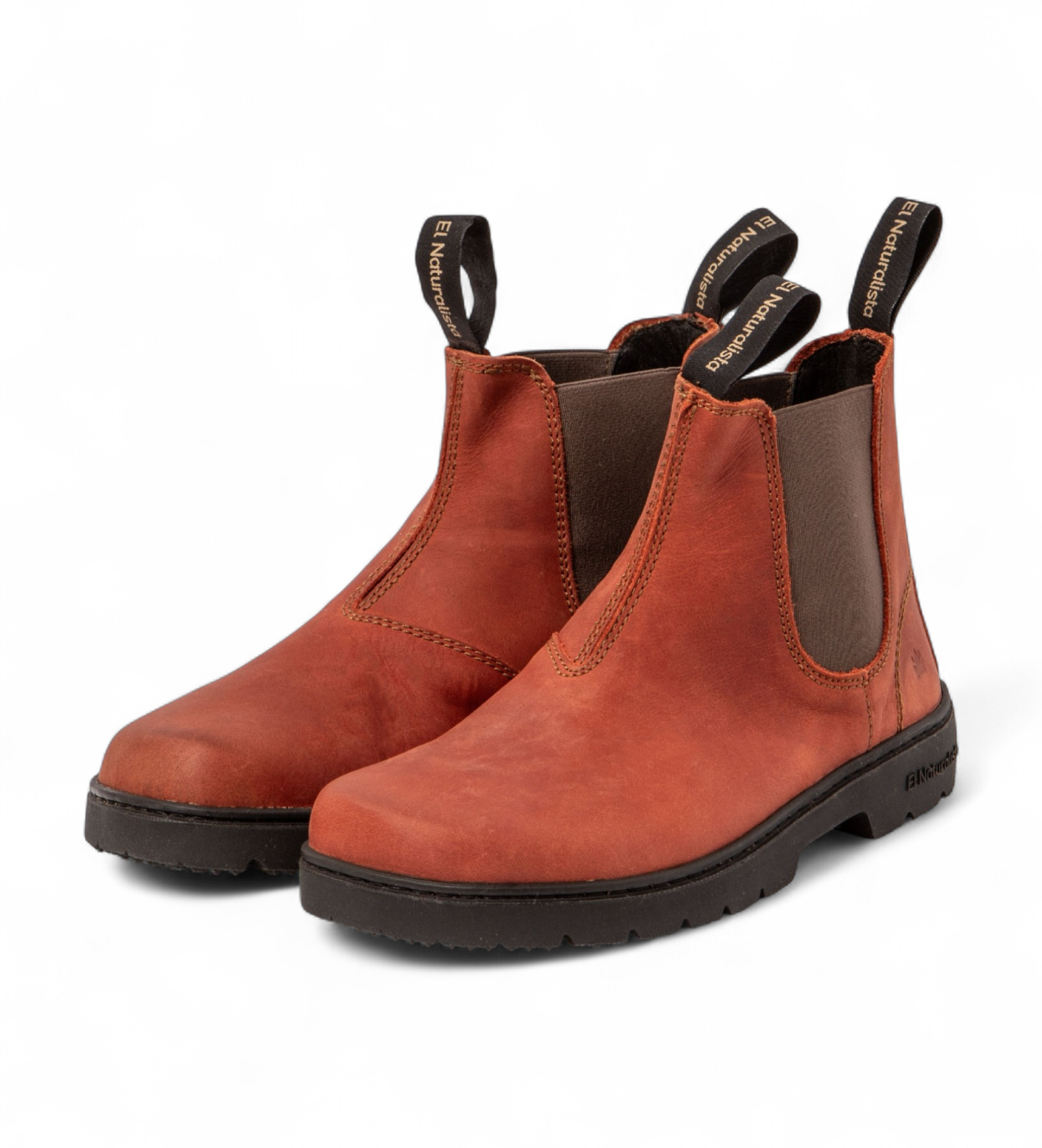 El Naturalista Botas de couro N5262 Nomada vermelho