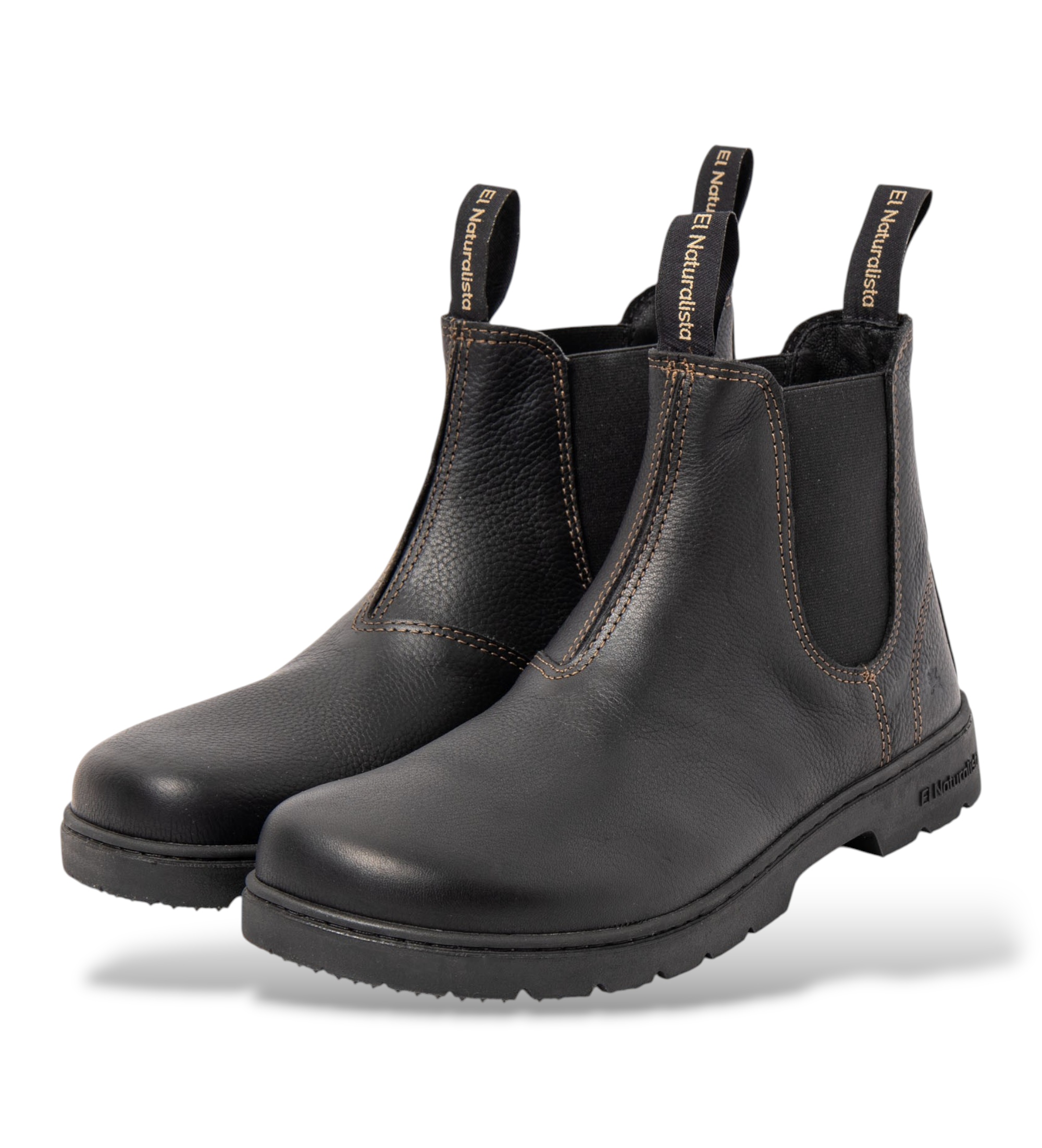 El Naturalista Botines de Piel N5262A Nomada negro