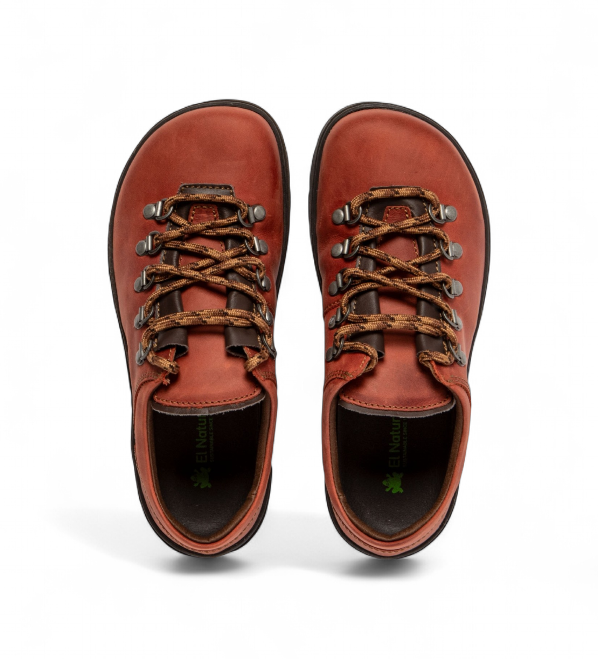 El Naturalista Men\'s Adventure shoes - Red, Green, and Brown El Naturalista TURTLE Brown - Fast delivery | Spartoo Europe  main image 3