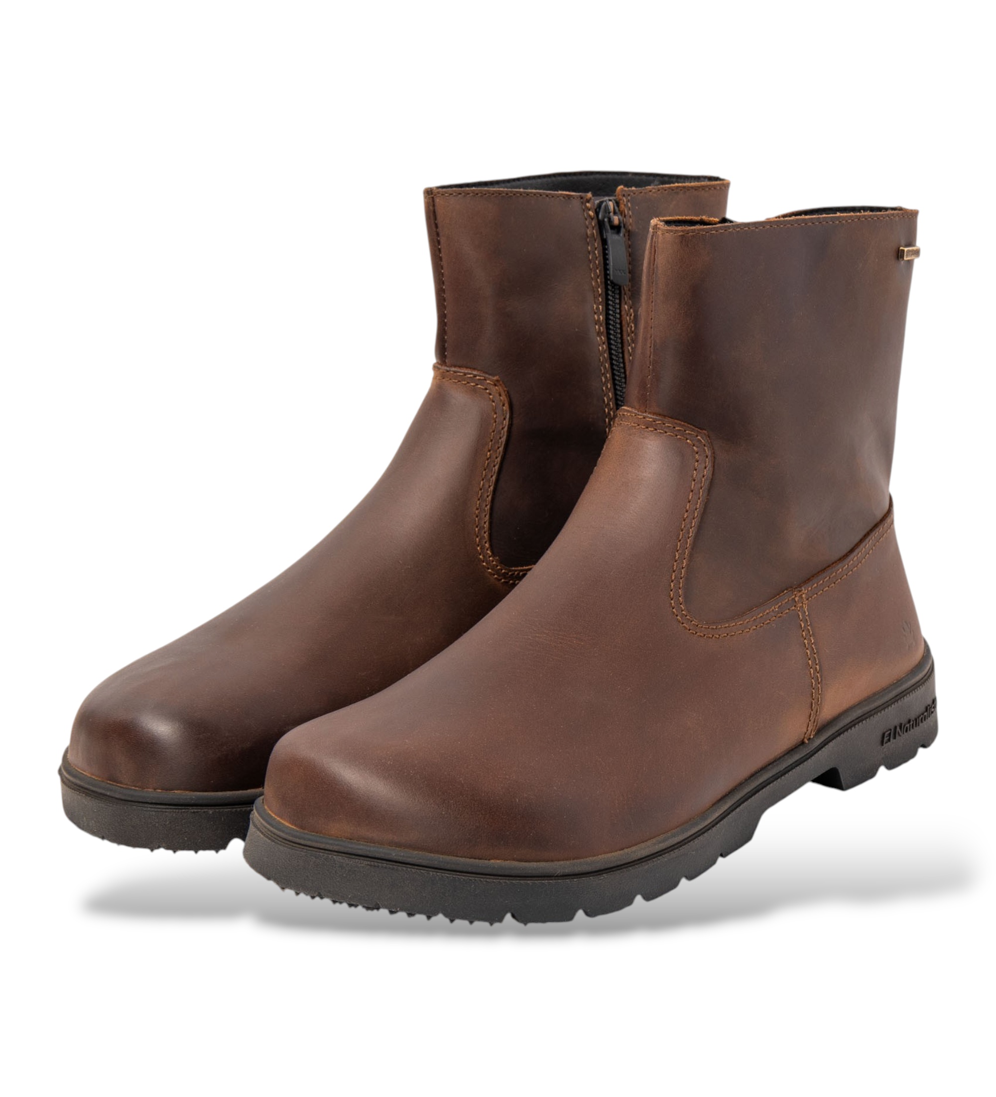 El Naturalista Botins de Pele N5269 Nómada castanho