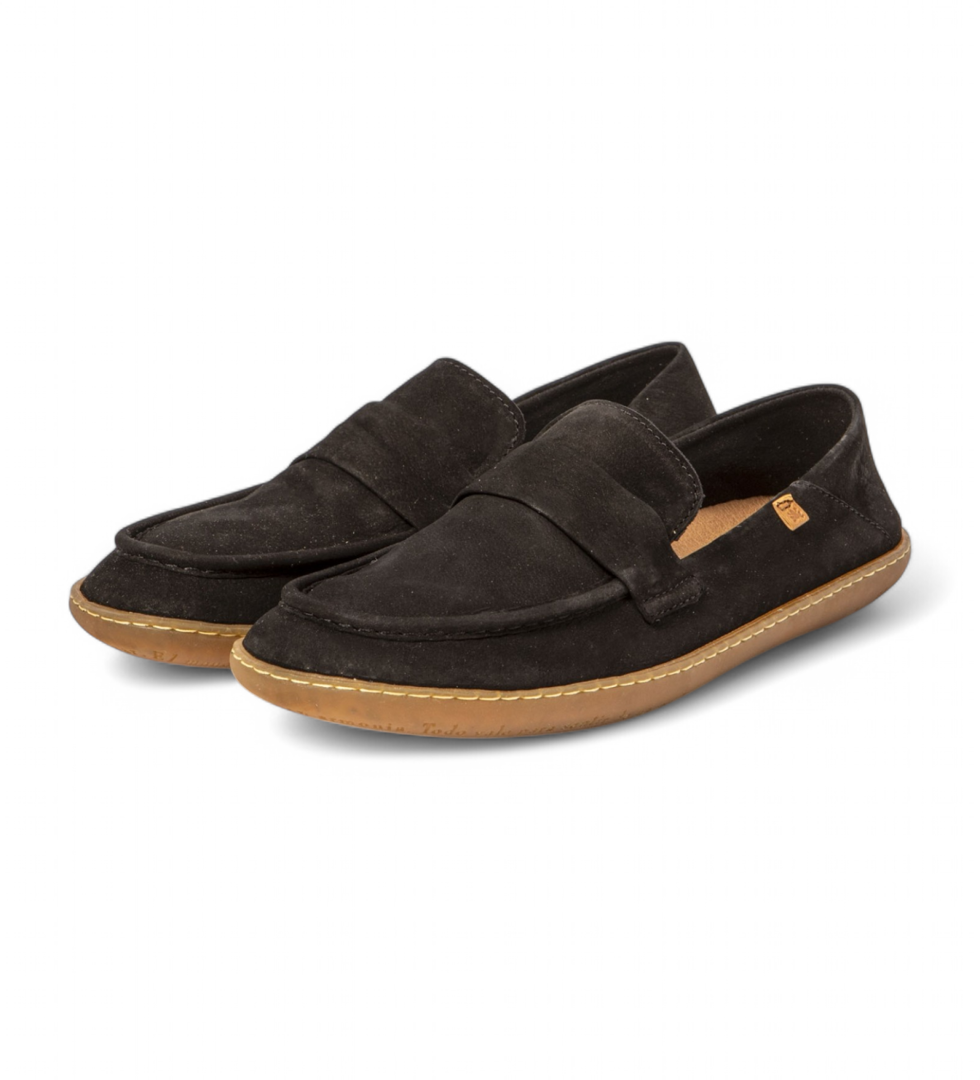 El Naturalista Sapatos de couro N5294 Traveller preto