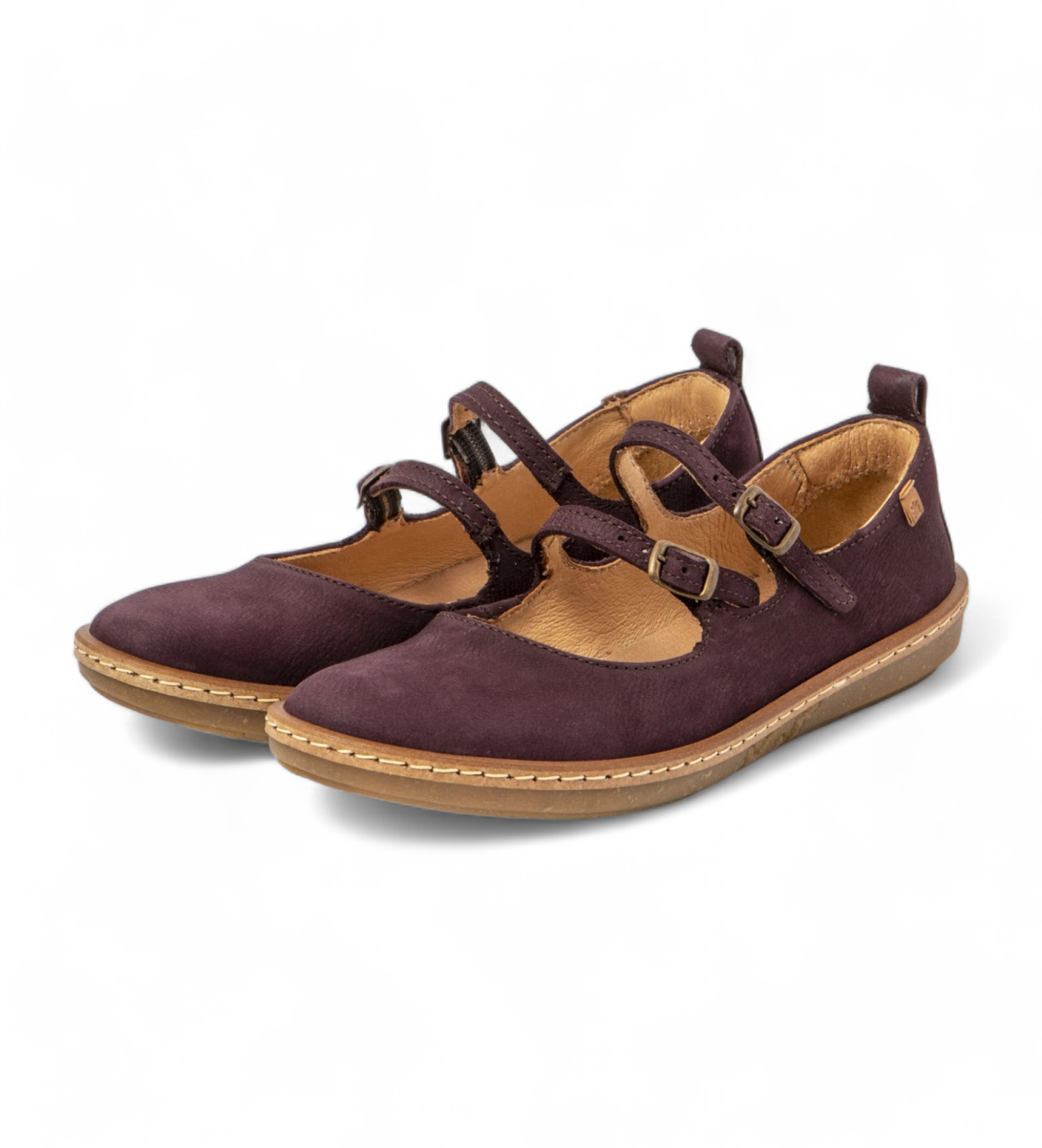 El Naturalista Sabrinas de couro coral lils N5348