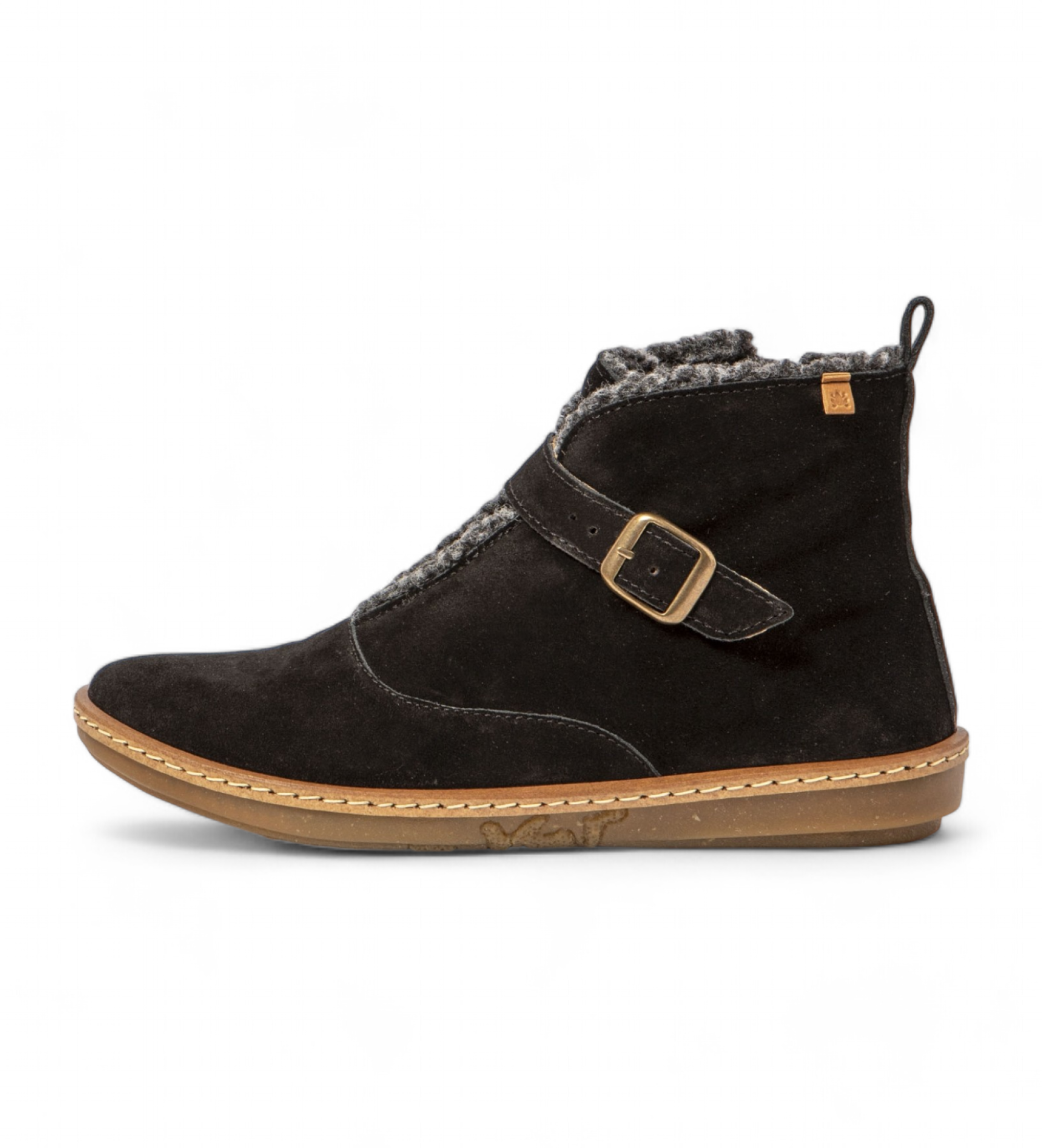 El Naturalista Lederstiefeletten N5349 schwarz