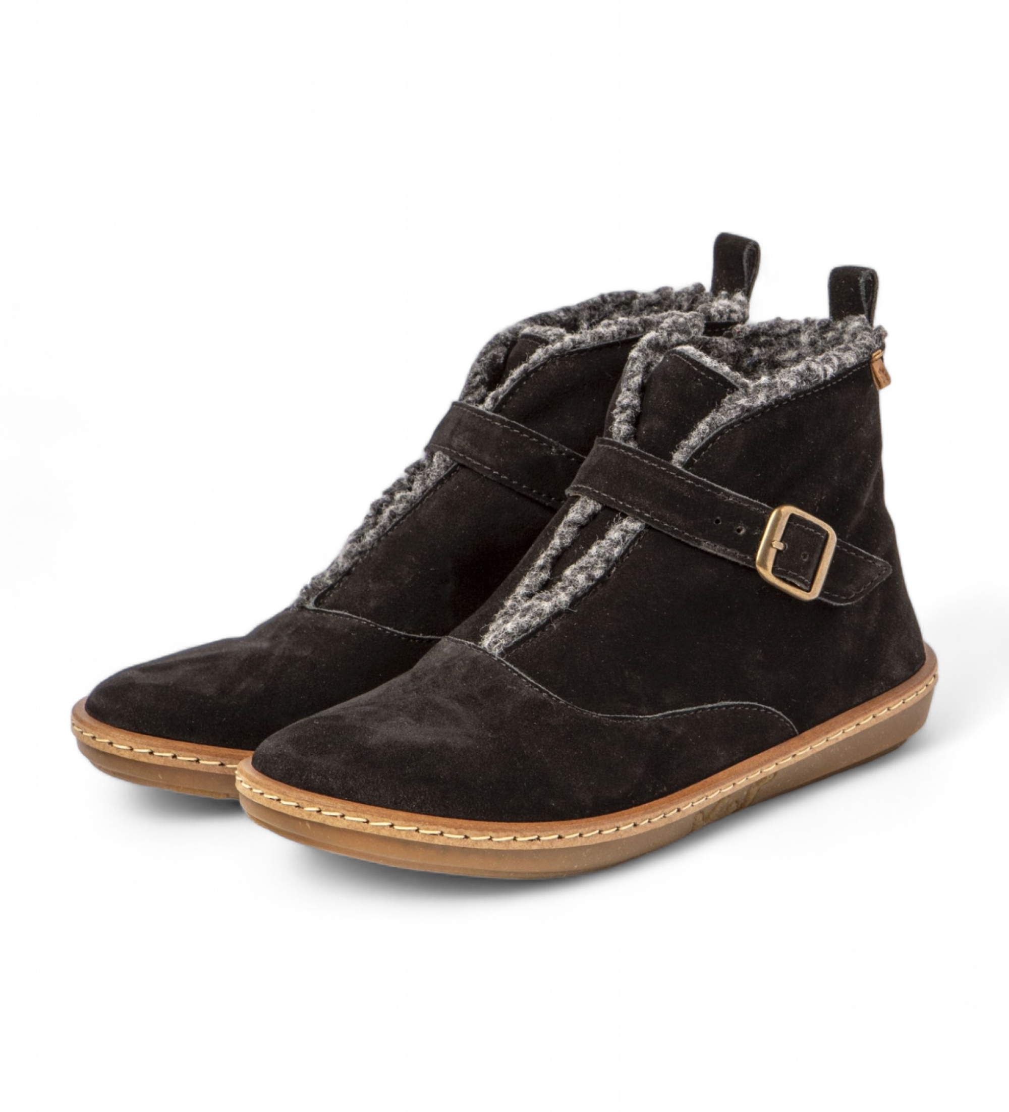 El Naturalista Lederstiefeletten N5349 schwarz