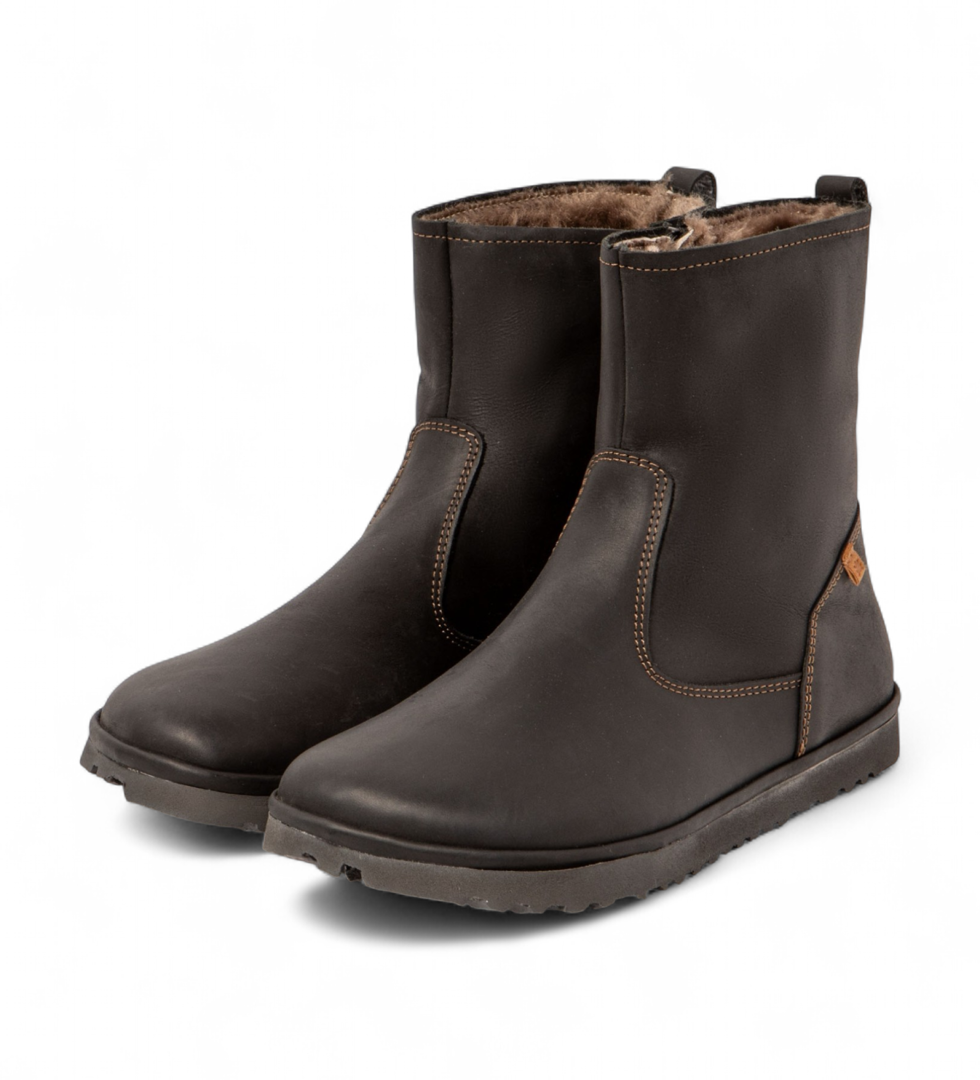 El Naturalista Botas de couro Arizona pretas