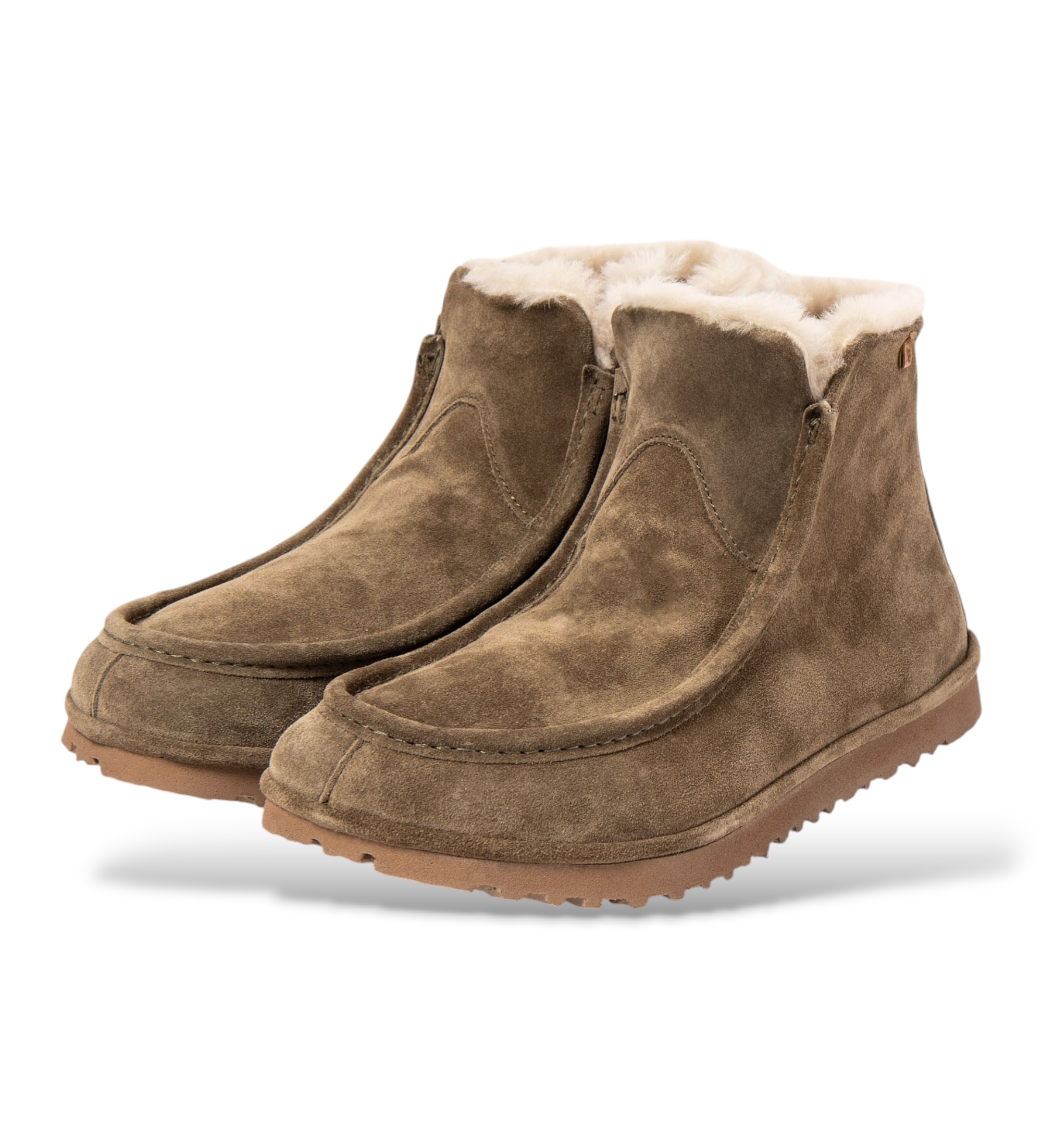 El Naturalista Tribu Taupe N5376 Leather Ankle Boots