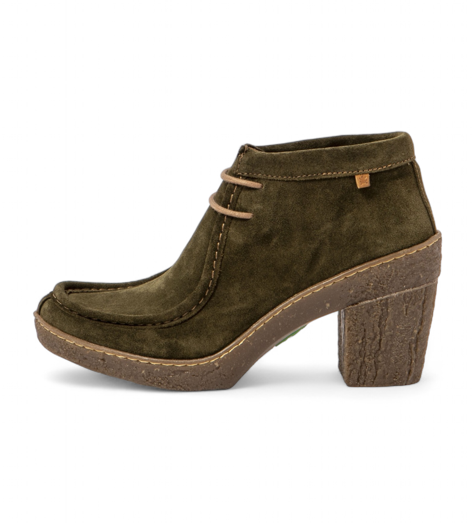 El Naturalista Bottines en cuir N5432 Beech green