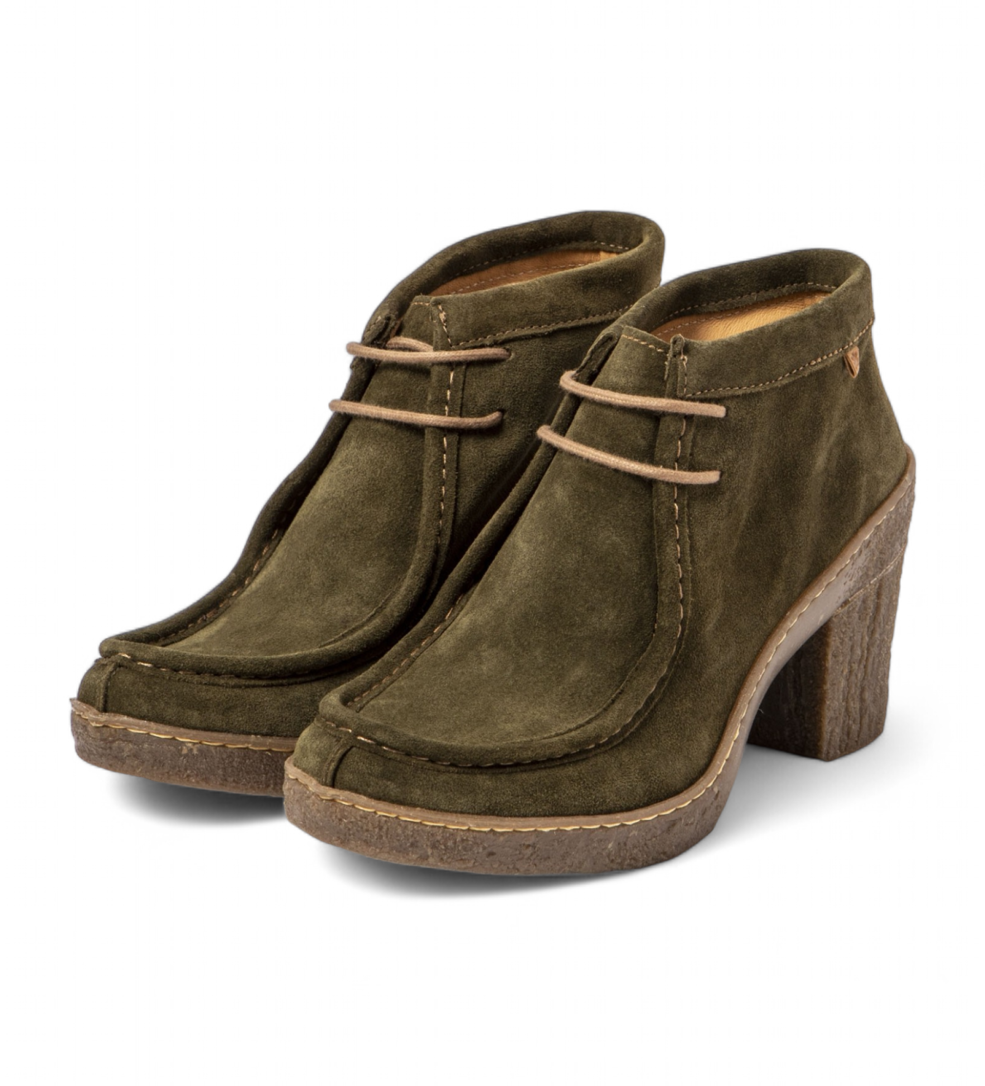 El Naturalista Bottines en cuir N5432 Beech green