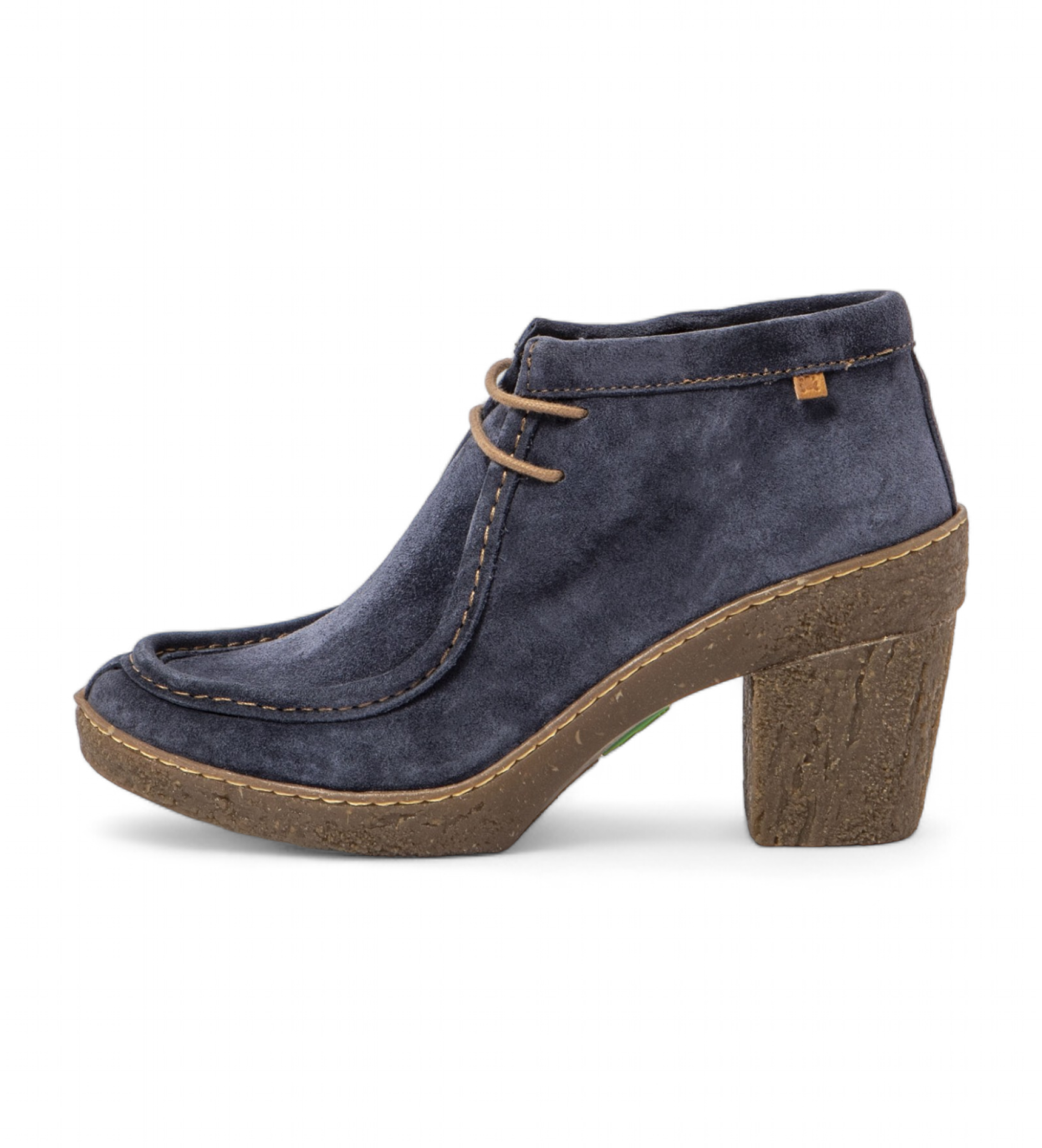 El Naturalista Stivaletti in pelle blu navy N5432