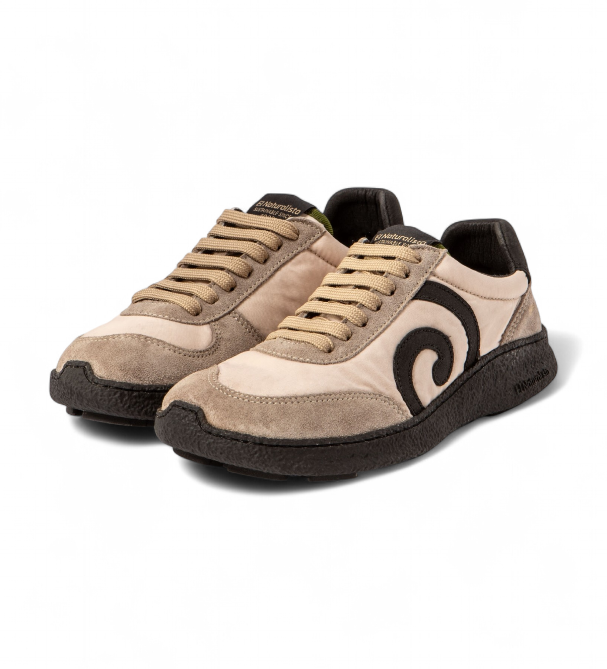 El Naturalista Leather trainers N5435B beige