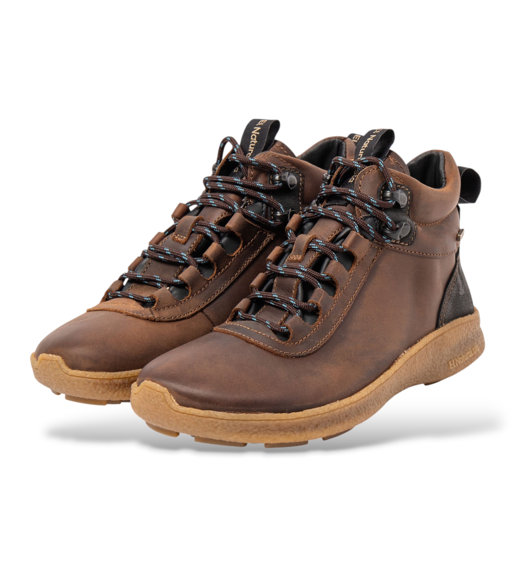 El Naturalista Oroel brown leather ankle boots N5439