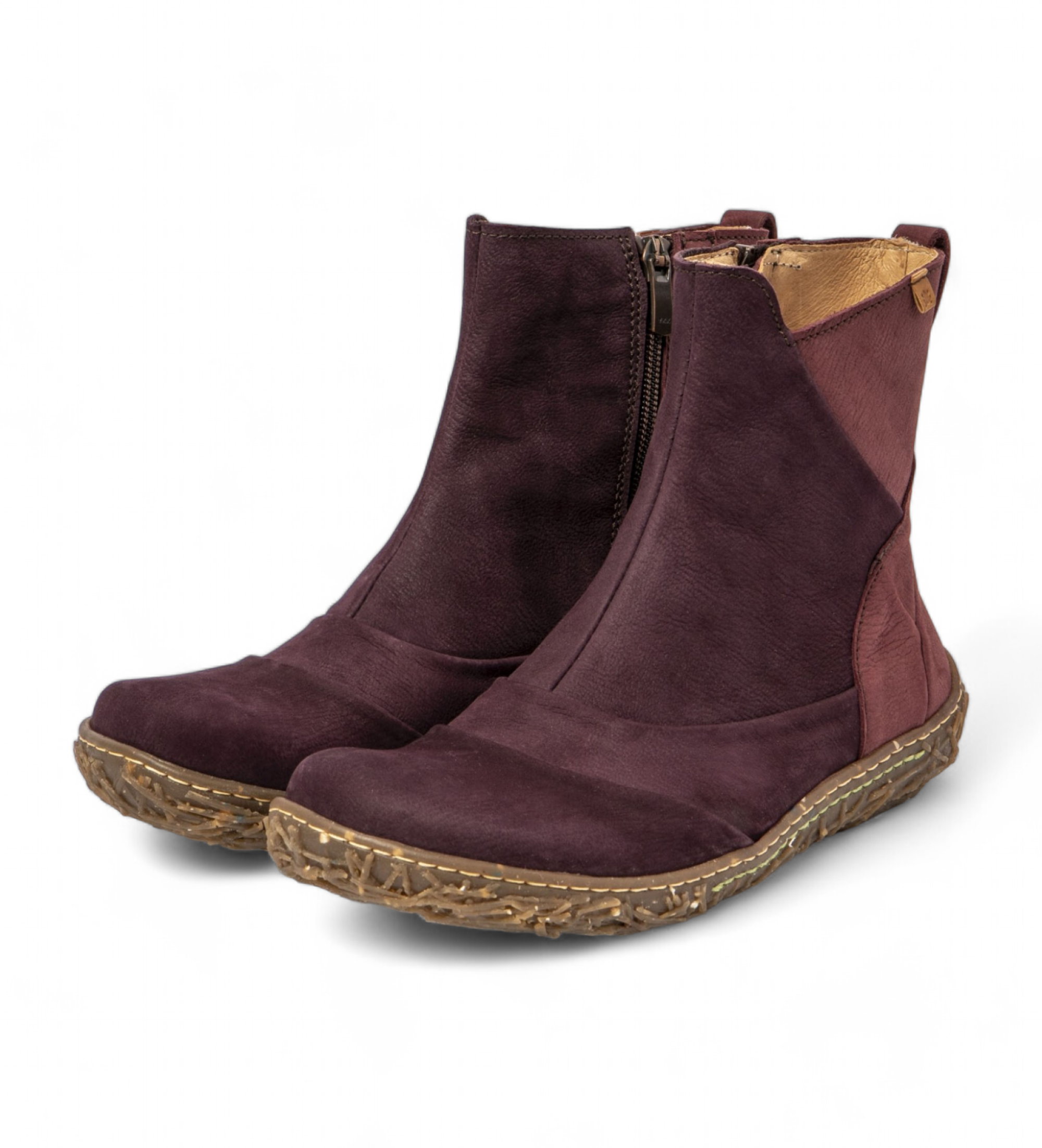 El Naturalista Lederstiefeletten N5450 kastanienbraun, lila