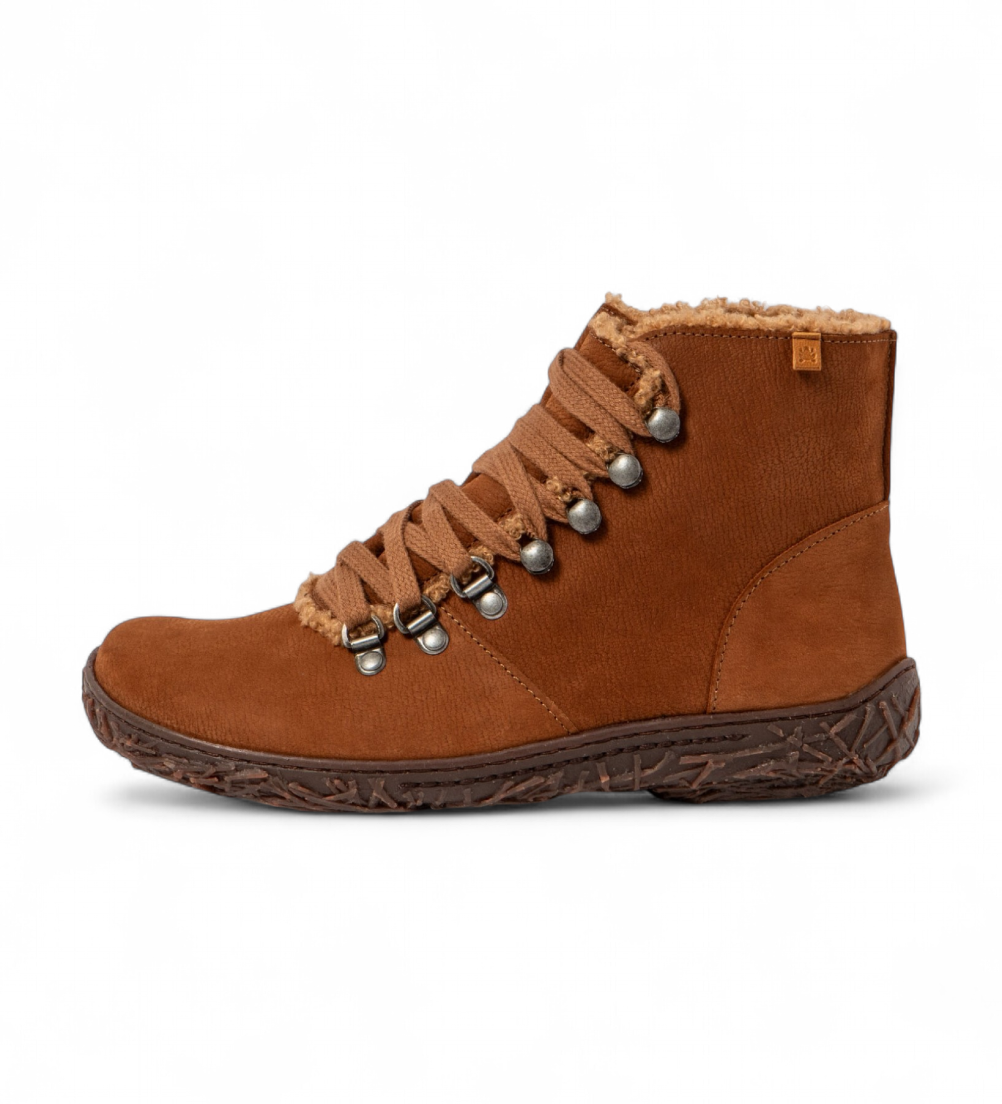 El Naturalista Bottines en cuir marron N5456