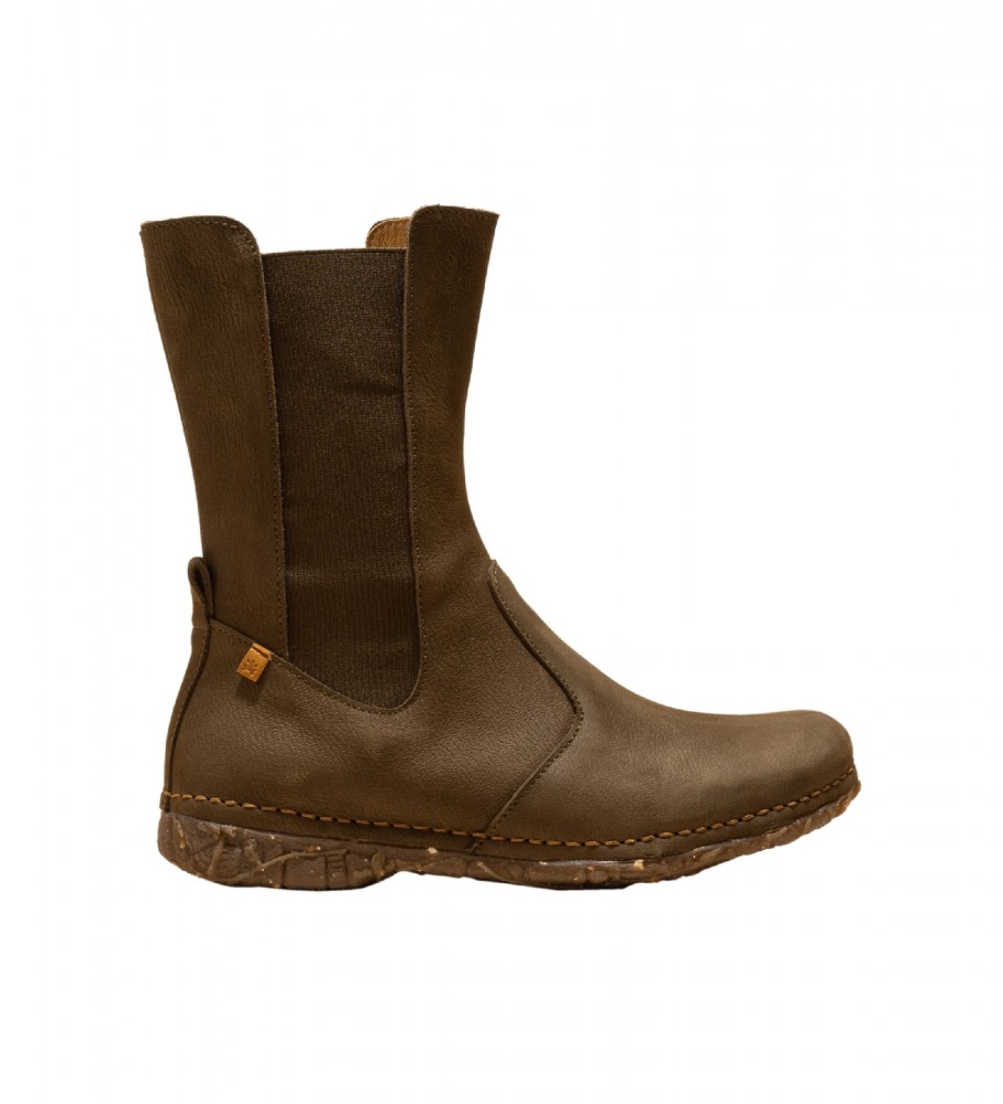 El Naturalista Leather boots N5469 green