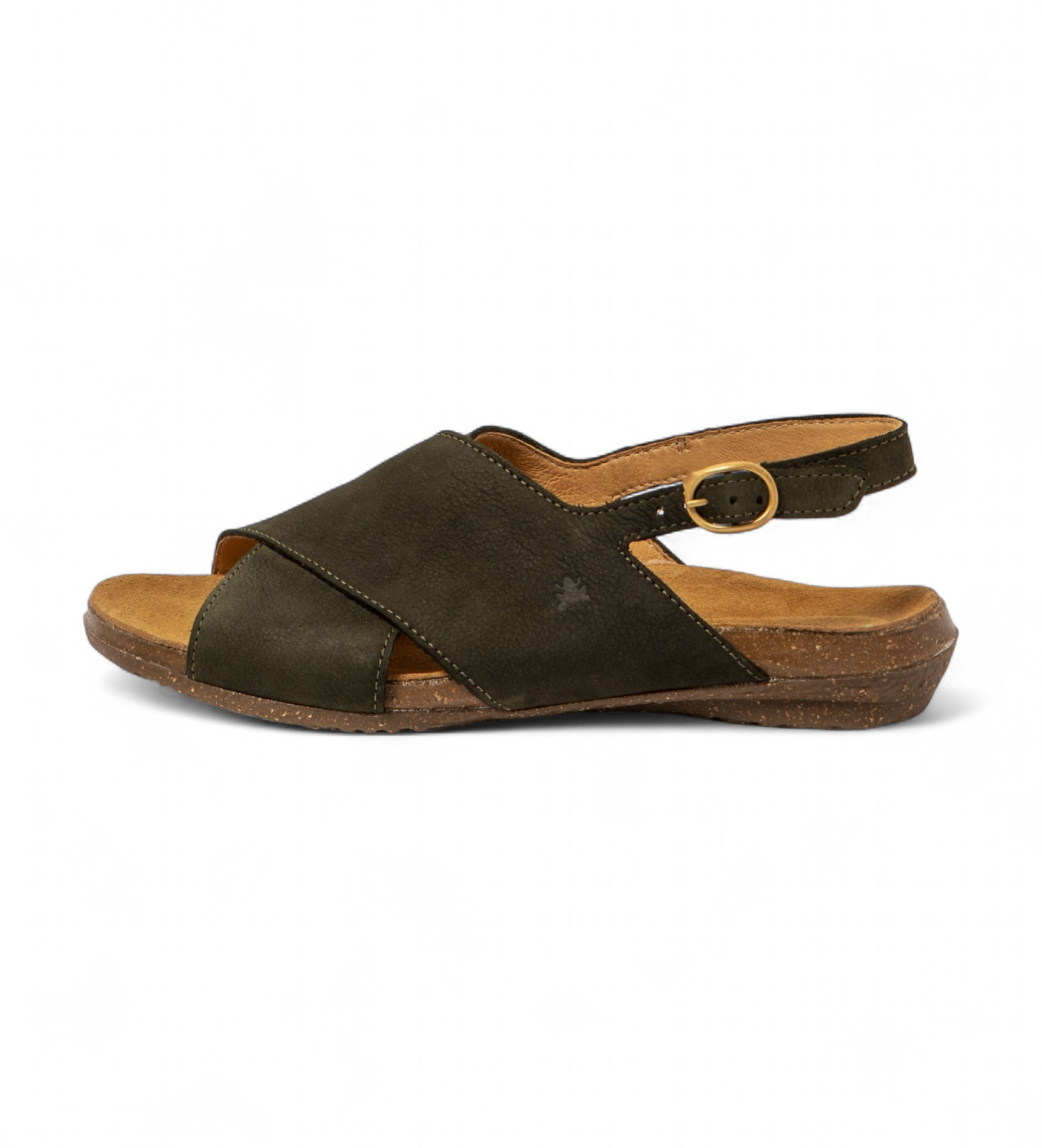 El Naturalista Leather Sandals N5558 Wakataua green