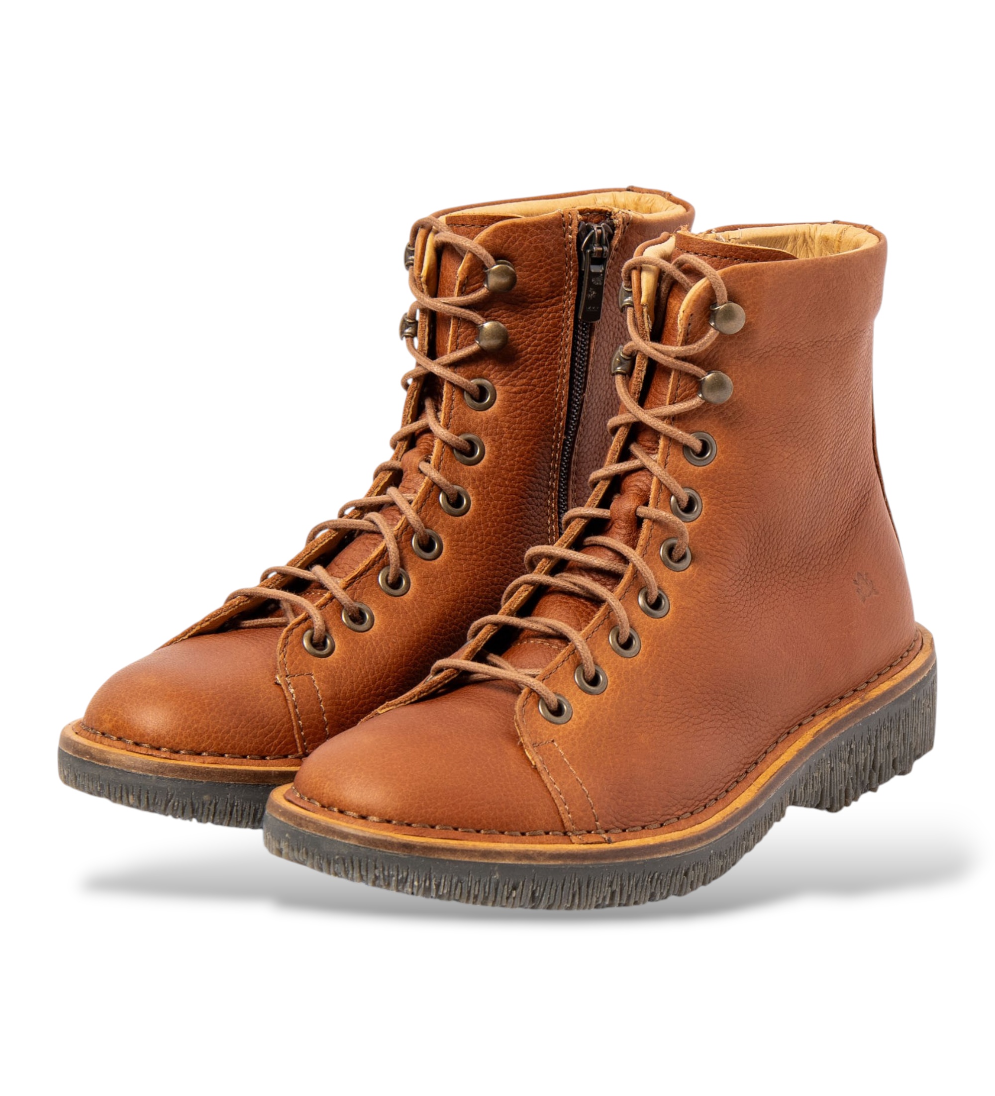 El Naturalista Light brown N5572 Volcano leather ankle boots