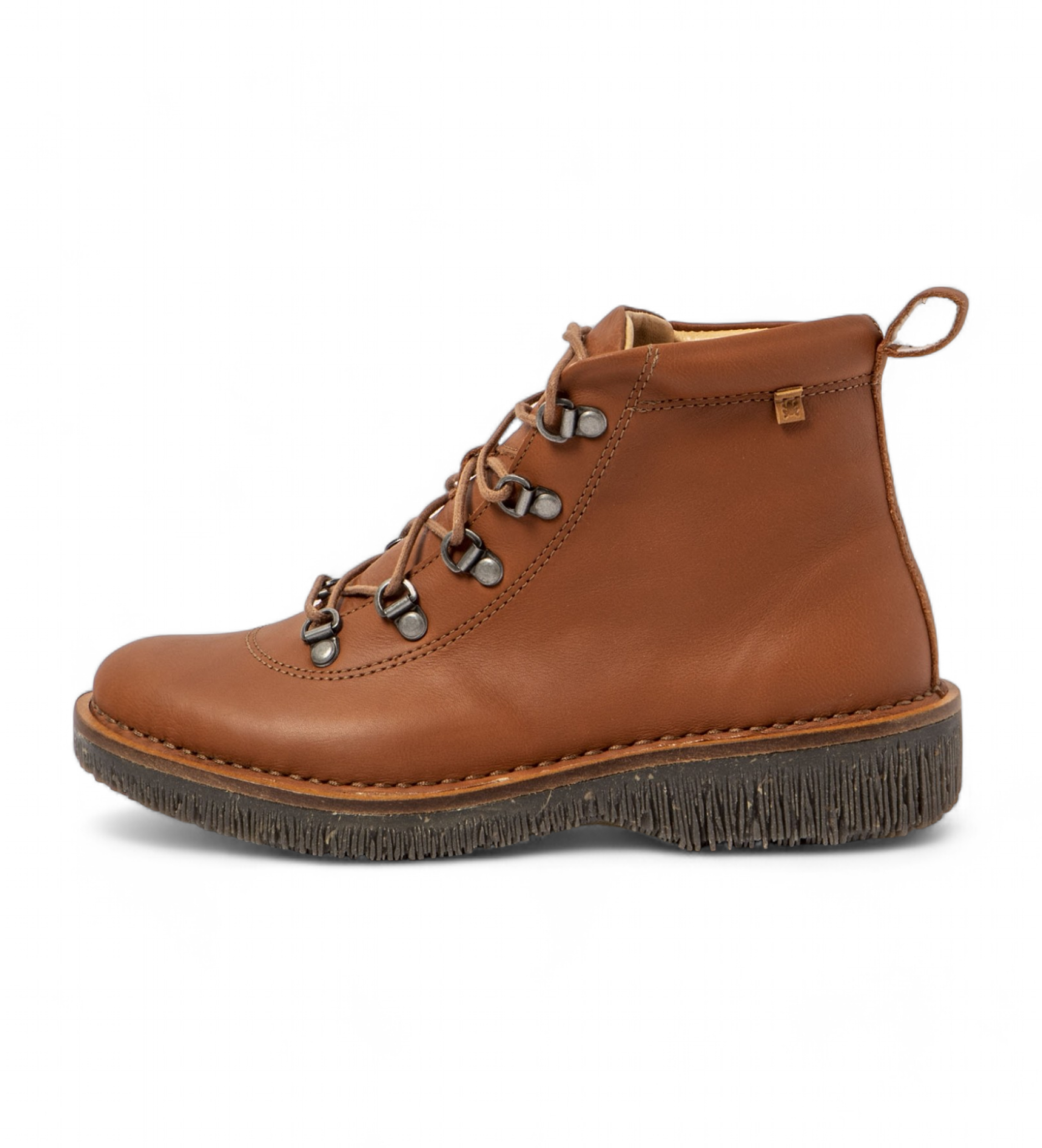 El Naturalista Skórzane buty za kostkę N5583 Volcano brązowe