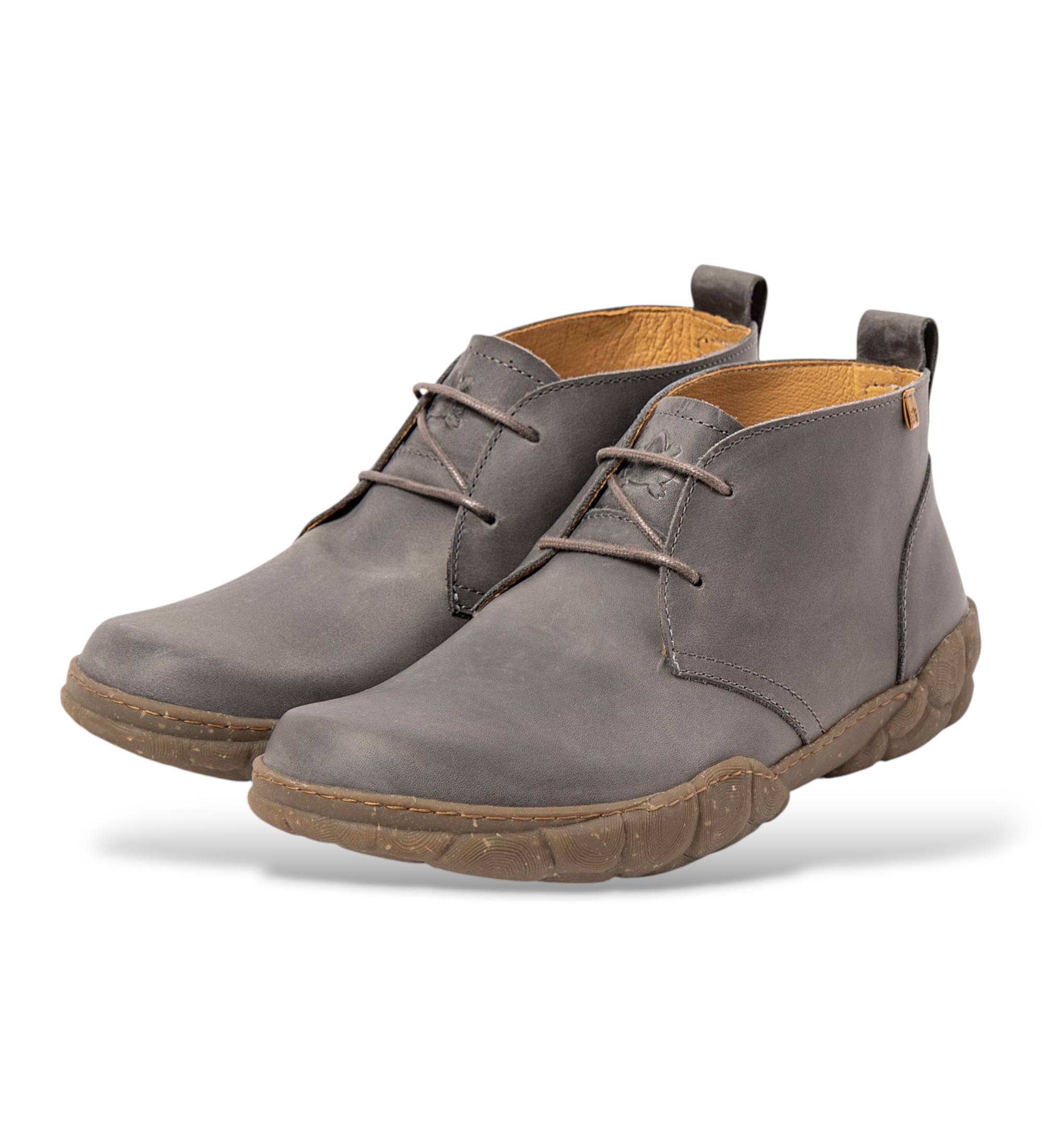 El Naturalista Turtle Blue-Gray Leather Shoes N5618