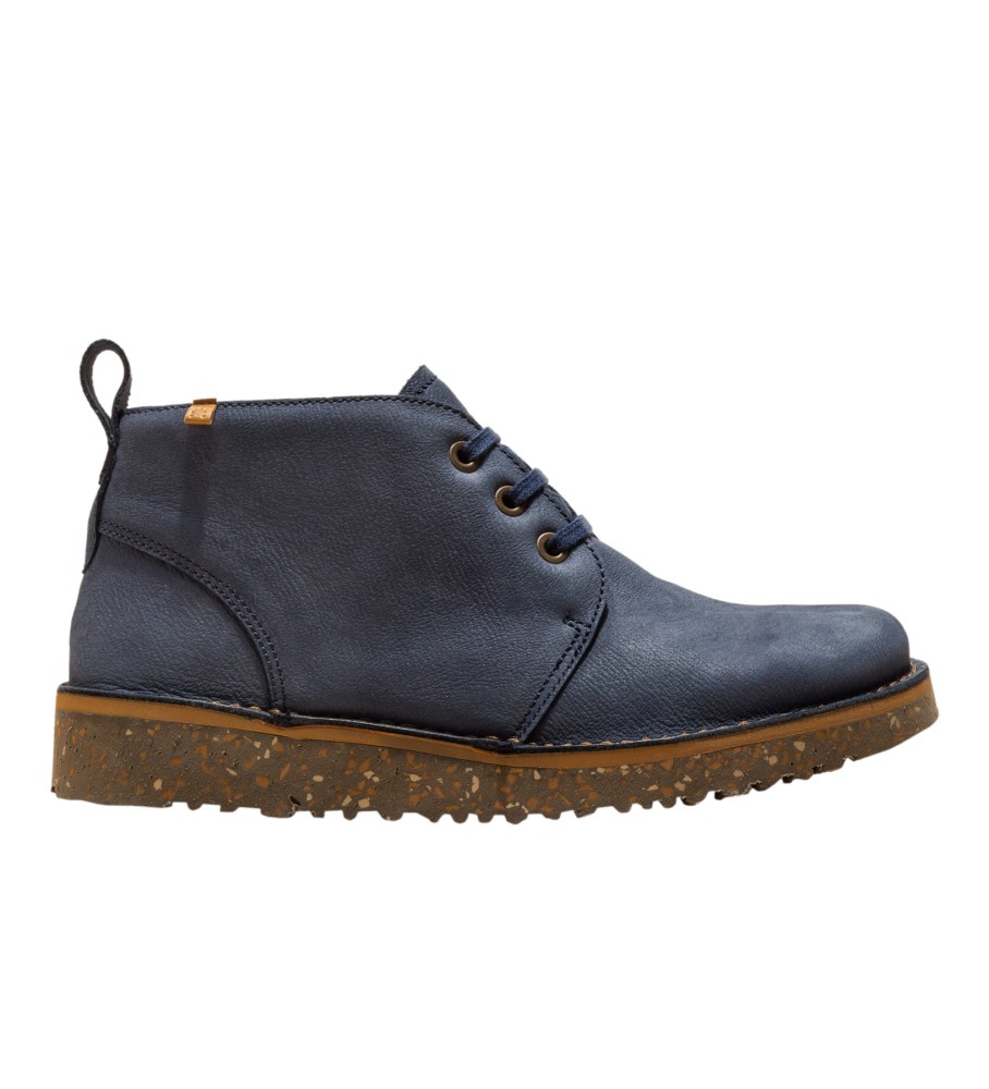 El Naturalista Botines de piel N5630 azul