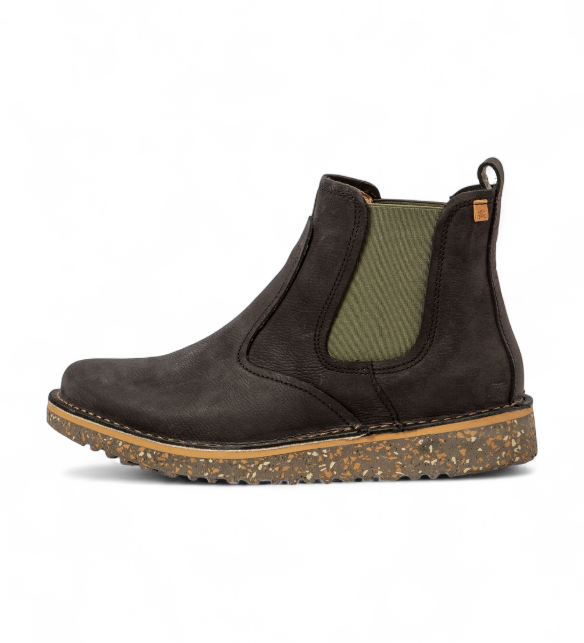 El Naturalista Leather Ankle Boots N5632 Felsen black