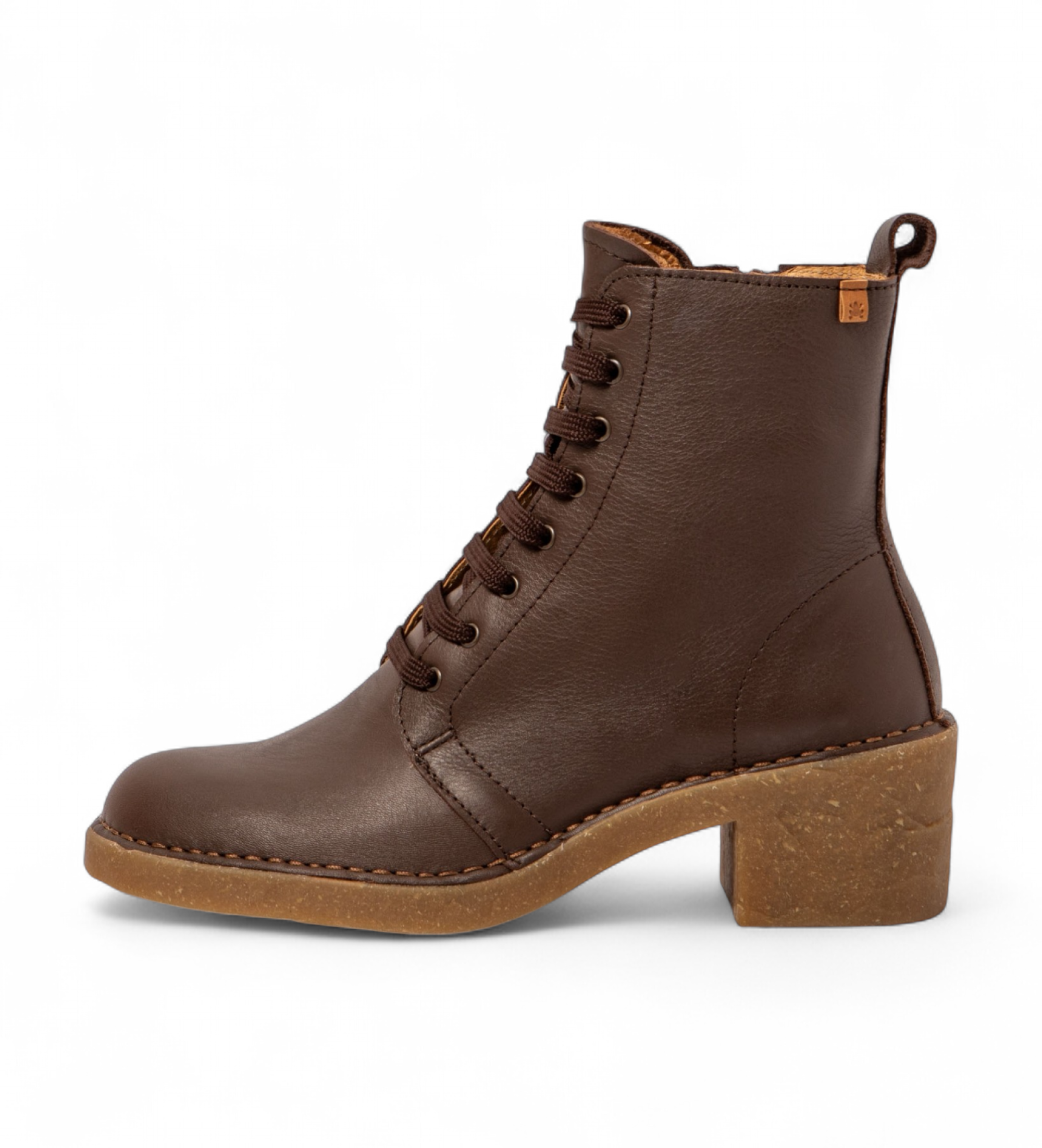 El Naturalista Bottines en cuir marron N5660S