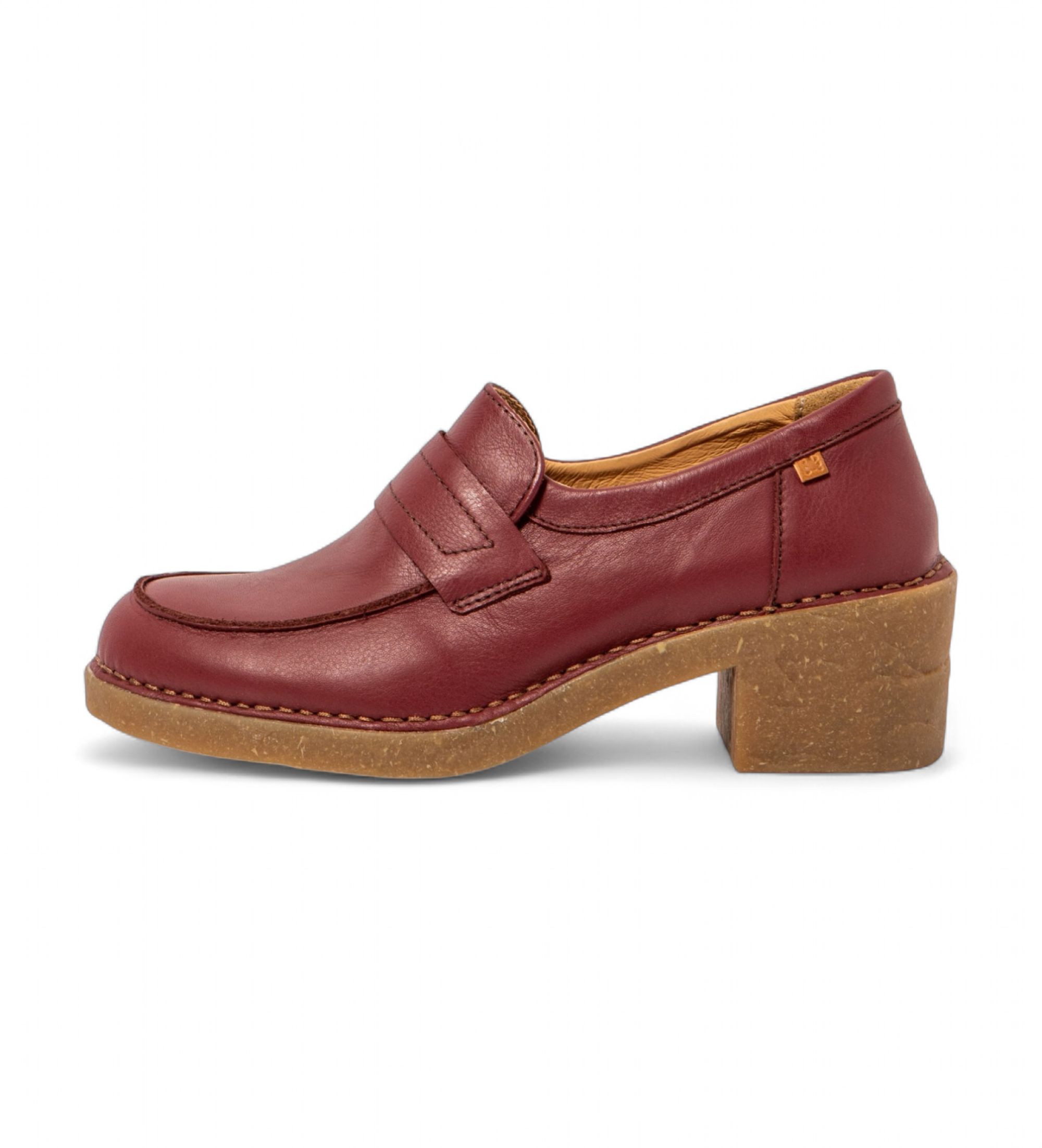 El Naturalista Sapatos de couro N5667S borgonha