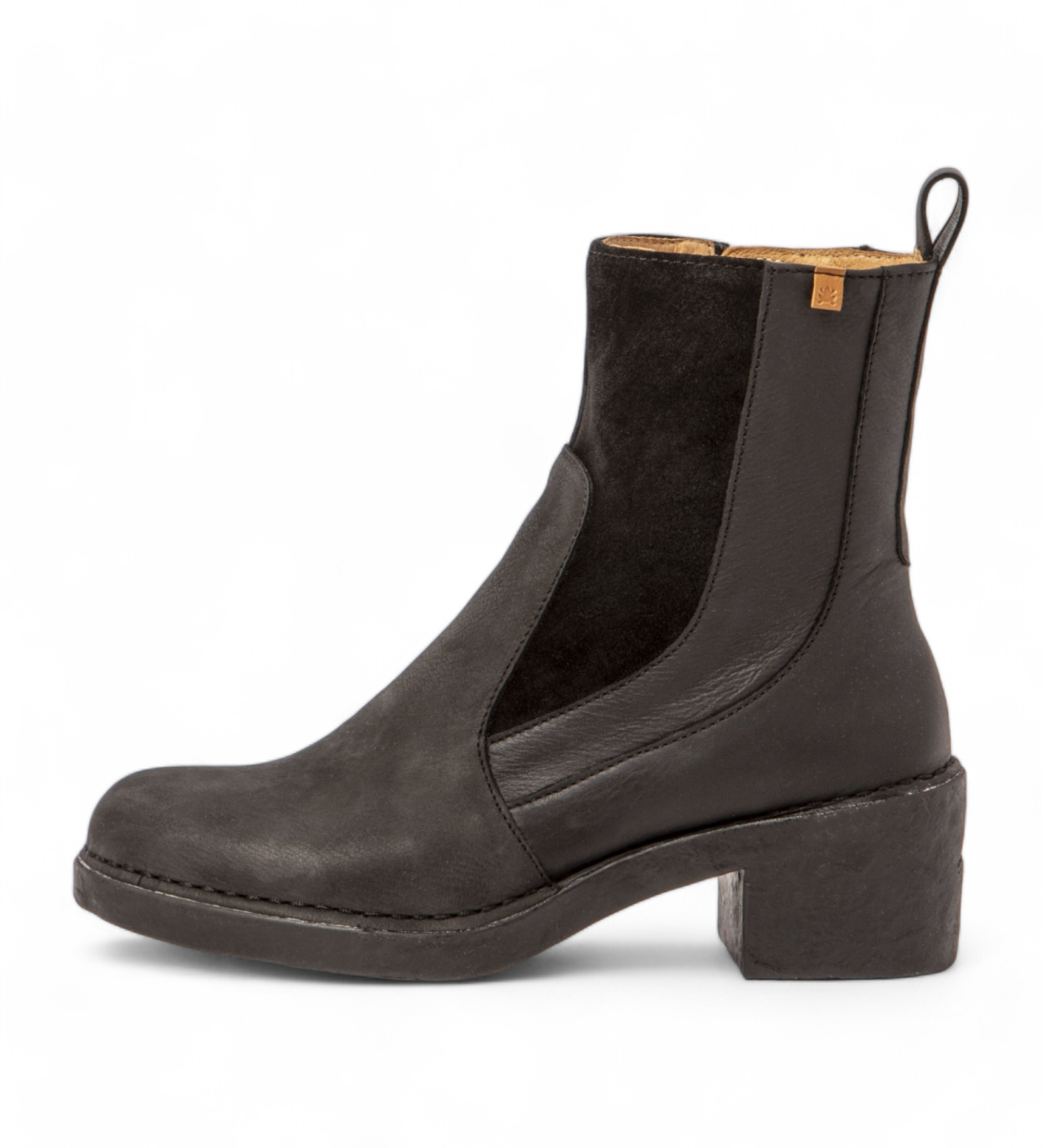 El Naturalista Bottines en cuir N5668 Ticino noir
