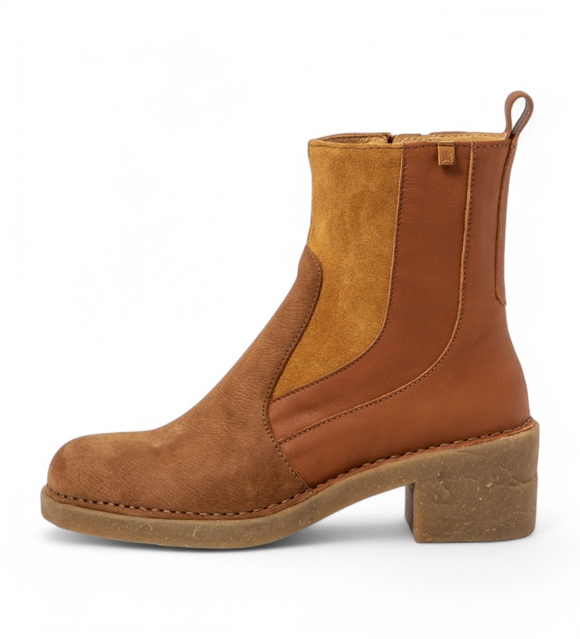 El Naturalista N5668 Stivaletti in pelle marrone Ticino