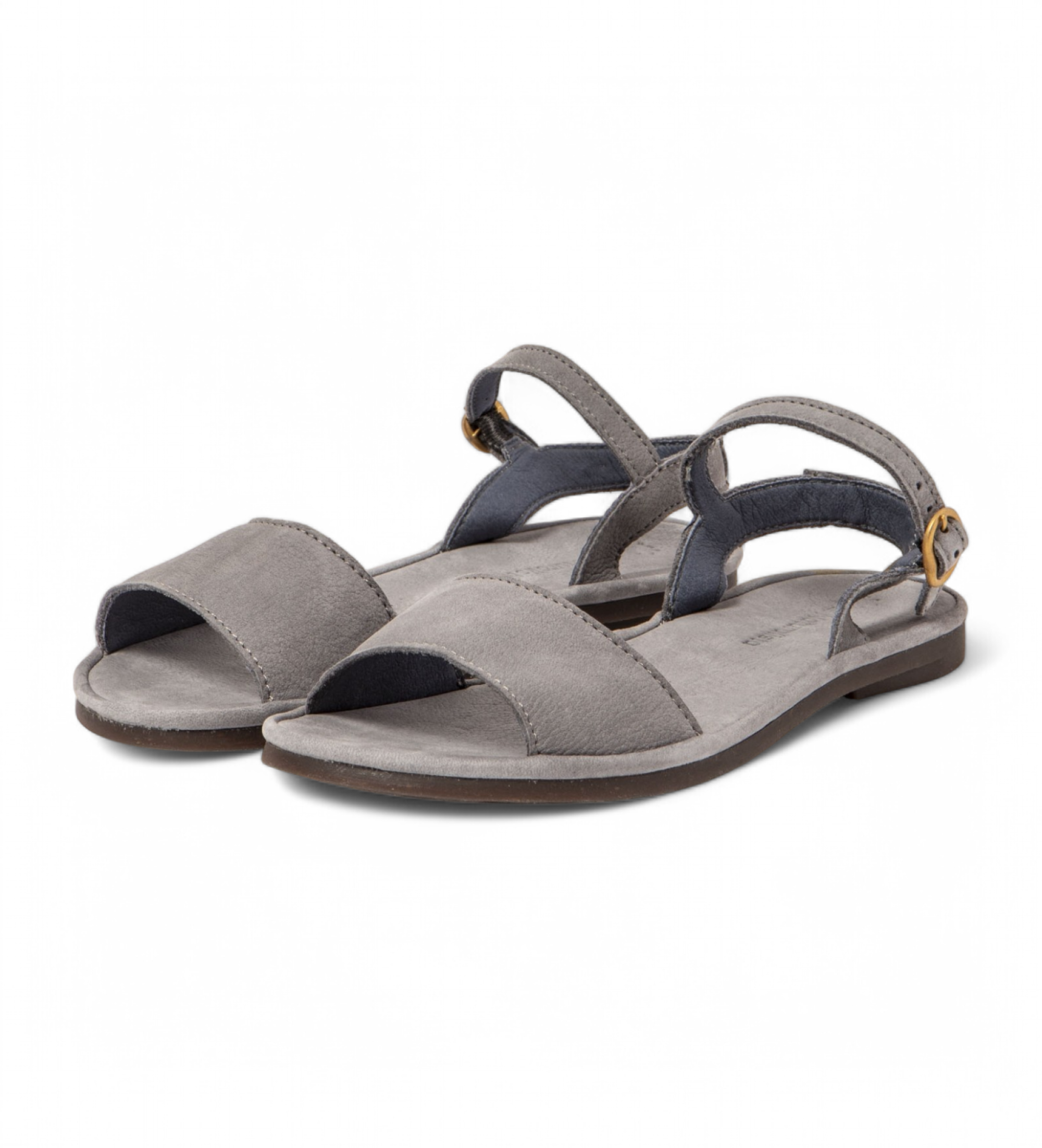 El Naturalista Leather sandals N5693 Tulip grey
