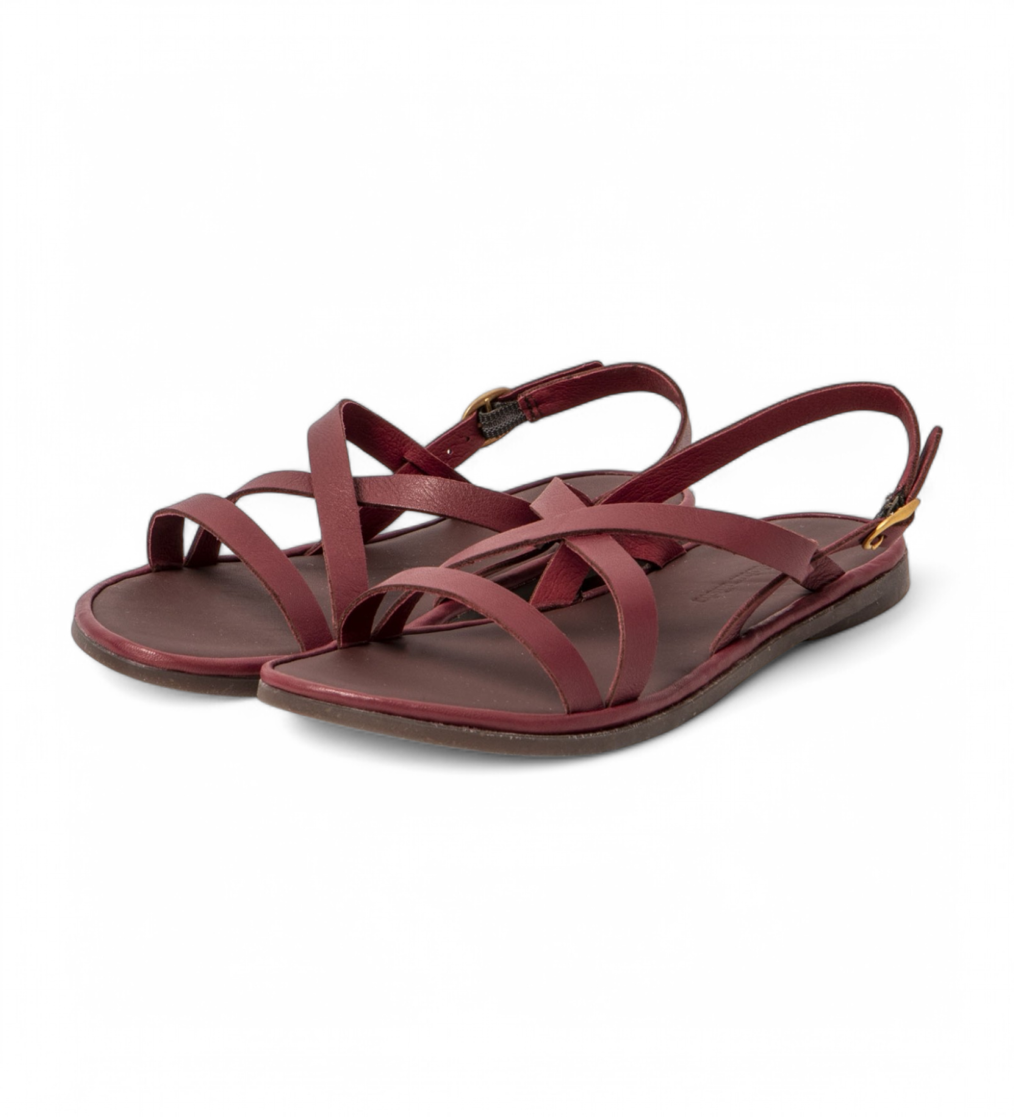 El Naturalista N5694 Sandali Tulip in pelle bordeaux