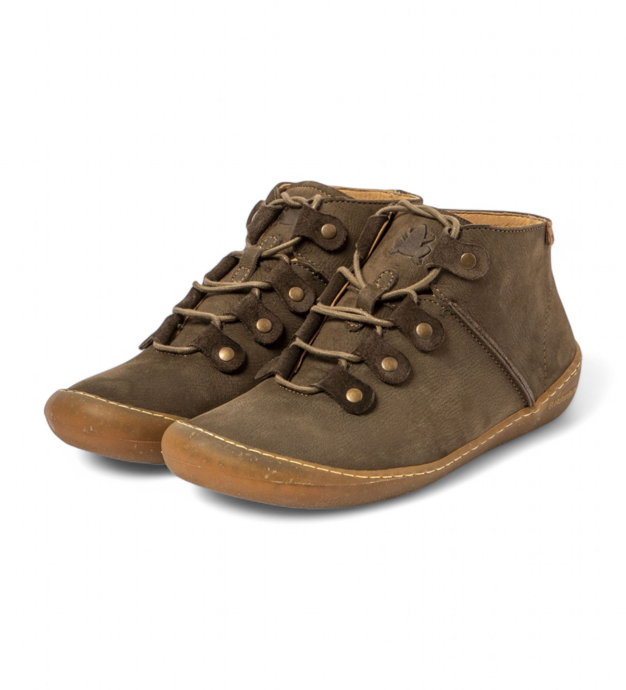 El Naturalista Bottines en cuir N5736 Pawikan vert
