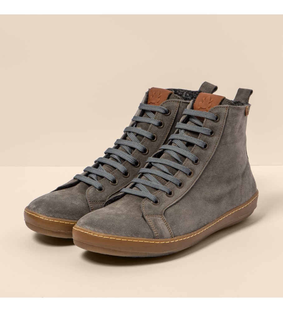 El Naturalista Botines de Piel N5752 Meteo gris