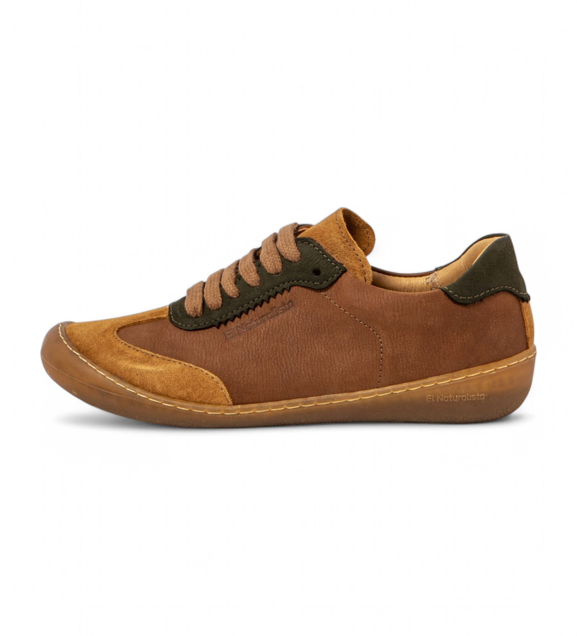 El Naturalista Leder Turnschuhe N5766 Pawikan braun