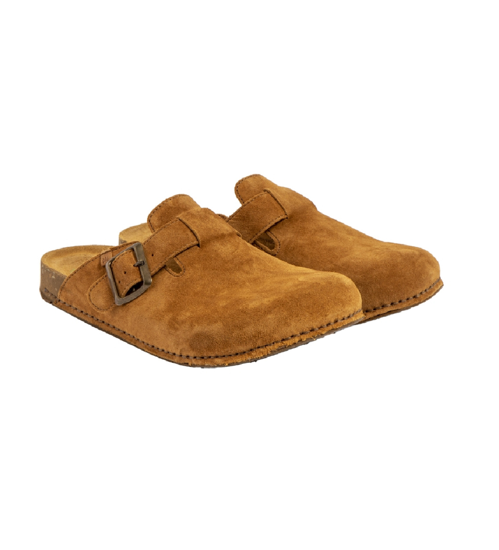 El Naturalista Leren klompen N5796 Balance bruin